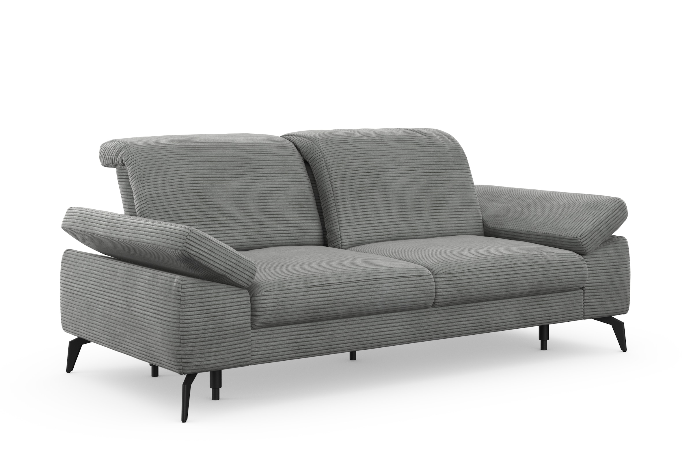 sit&more 2,5-Sitzer »Cabana«, Breite 211 cm, mit oder ohne Sitztiefen-, und Kopfteilfunktion
