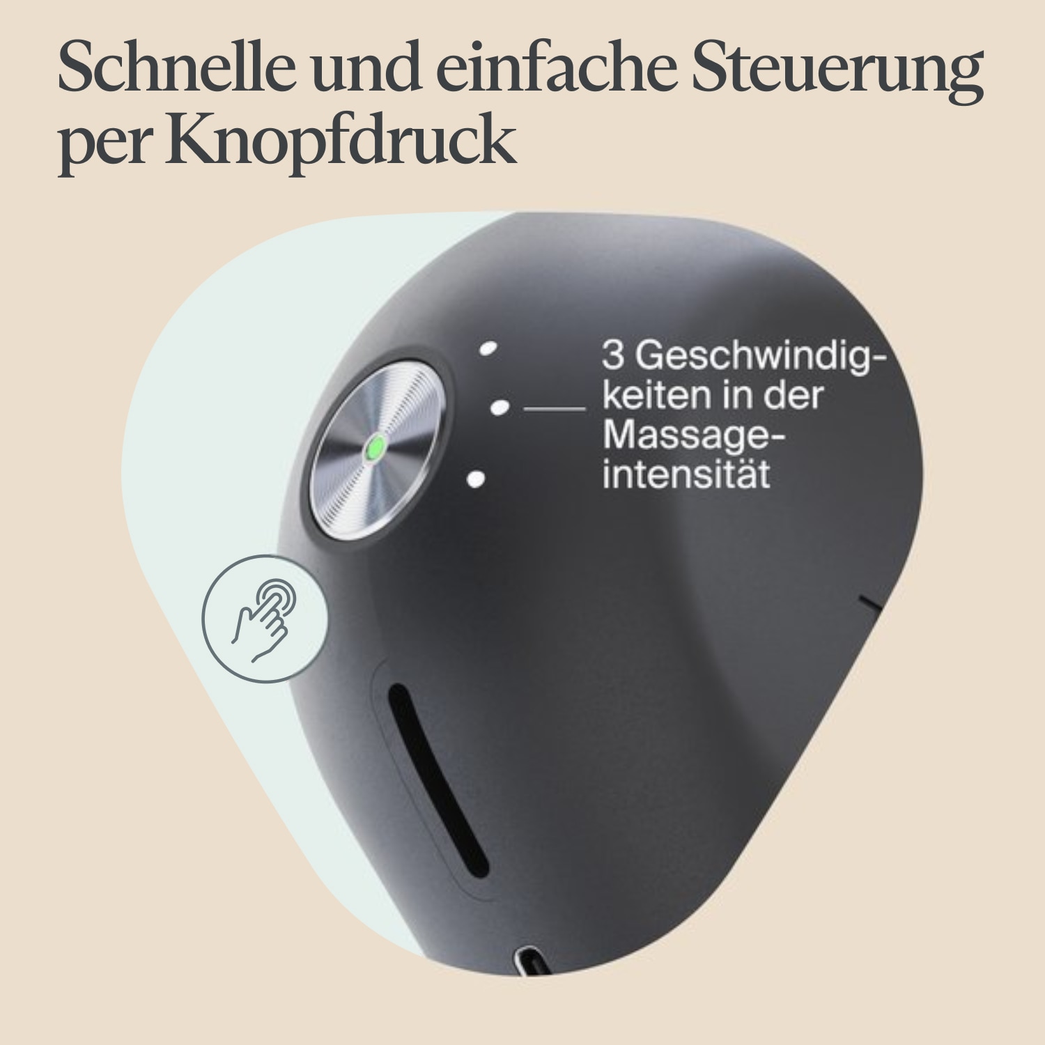 Therabody Massagepistole »Theragun Mini 3.0 Schmerzlinderung, Erholung, Stressreduktion«, App-Steuerung, portabel, 3 Aufsätze