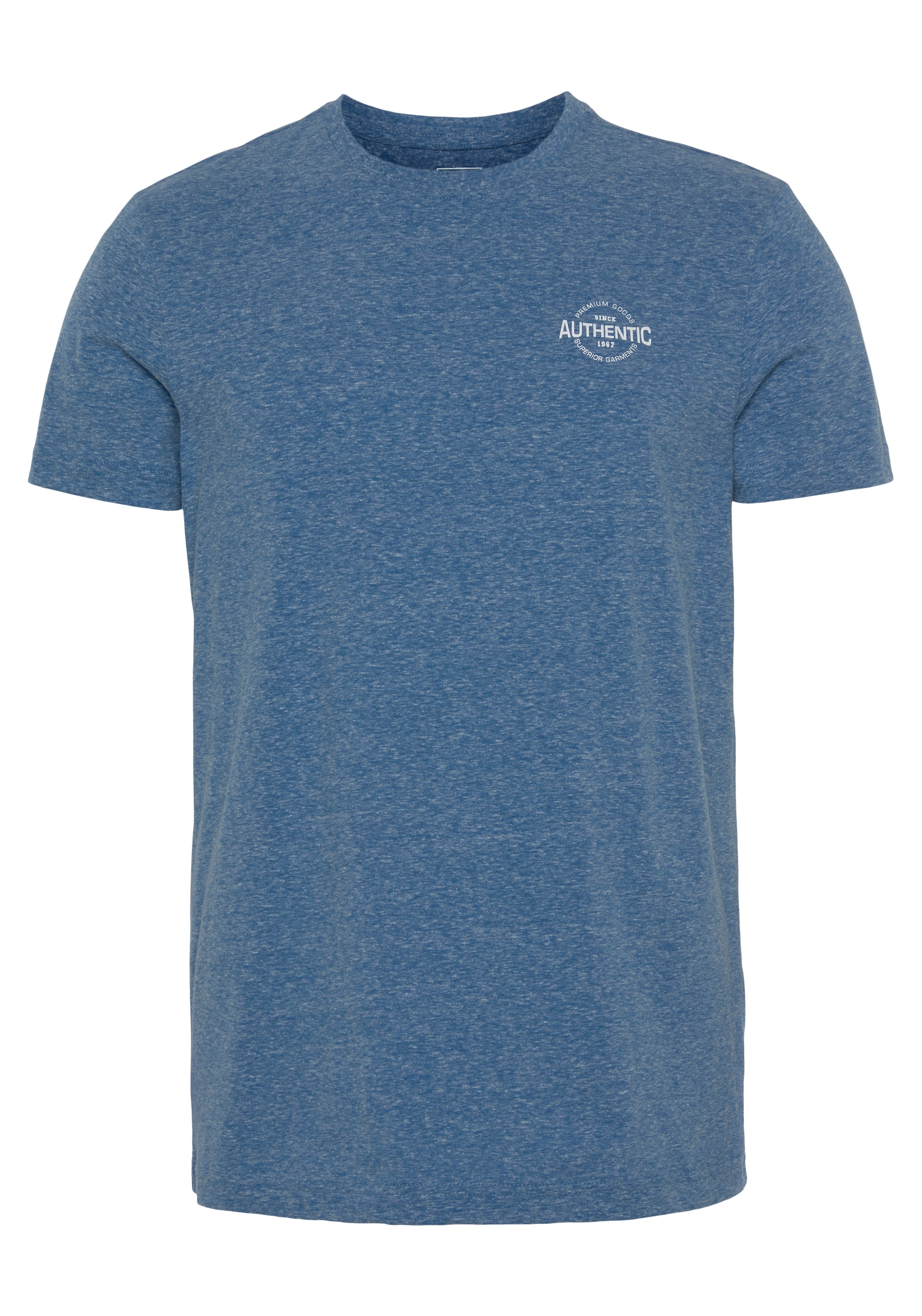 AJC T-Shirt, in besonderer Melange Optik und mit Logo Print bestellen
