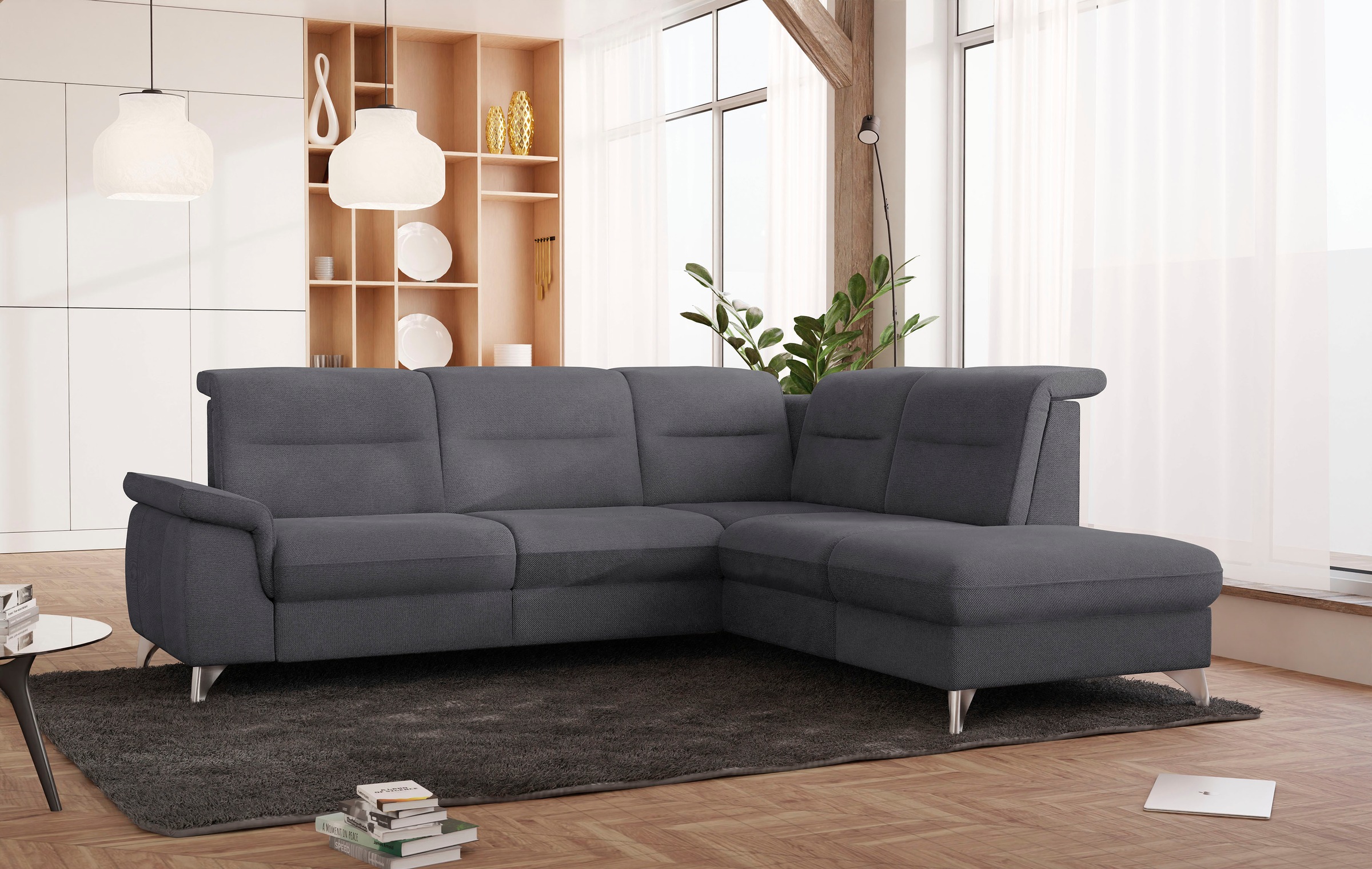 sit&more Ecksofa »Astoria L-Form«, wahlweise mit motorischer Relaxfunktion günstig online kaufen