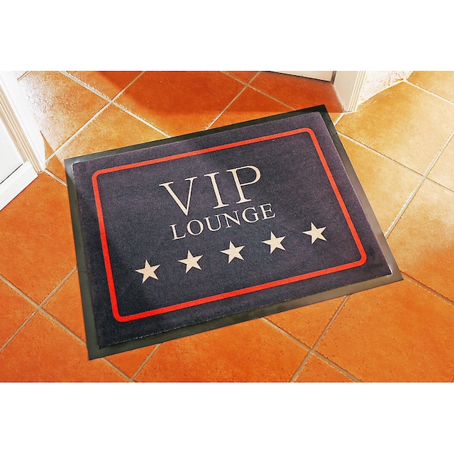 HANSE Home Fußmatte »VIP Lounge«, rechteckig, Motiv-Druck, mit Spruch,  Schrift, Robust, Rutschhemmend, Waschbar online kaufen