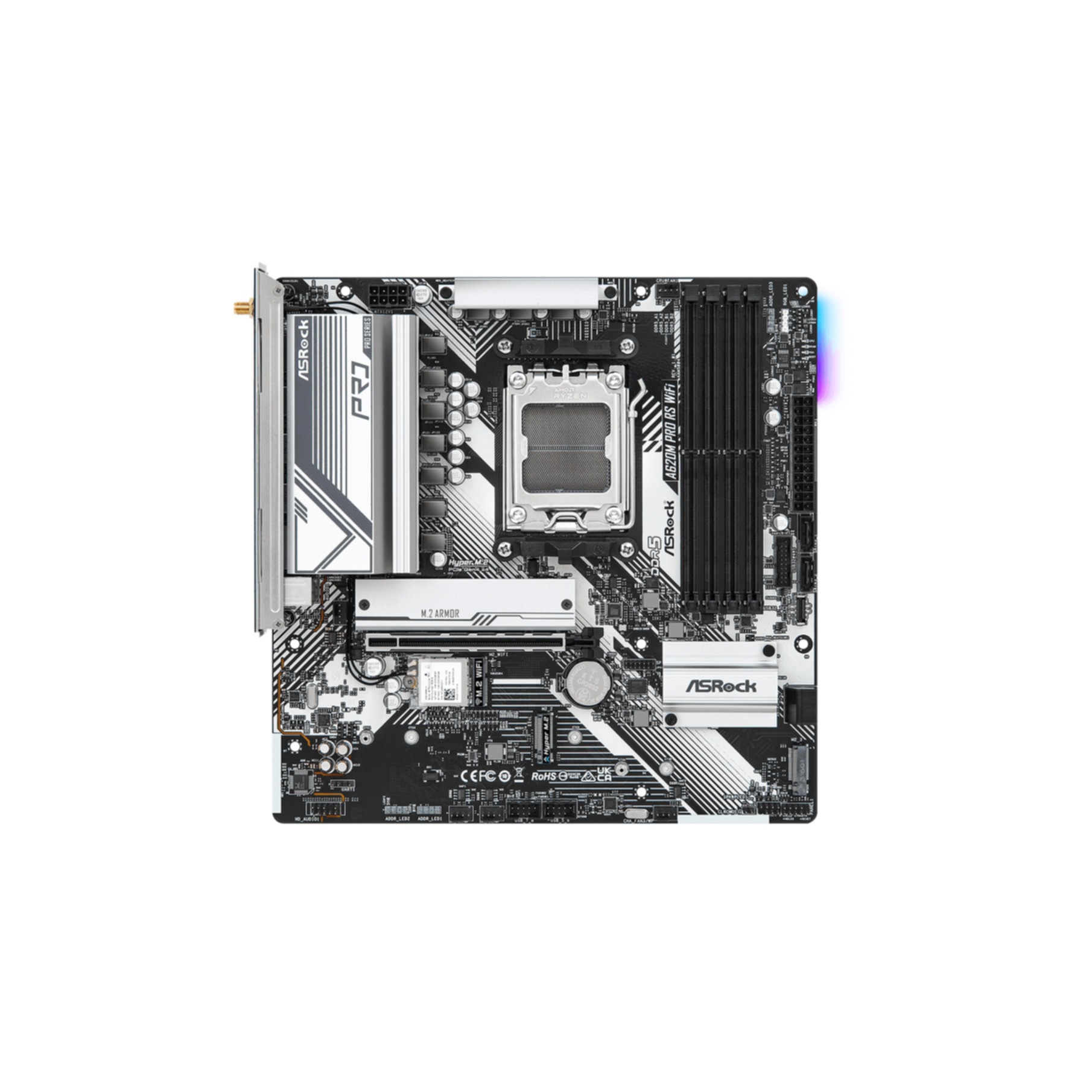 Asrock Mainboard »A620M Pro RS WiFi«