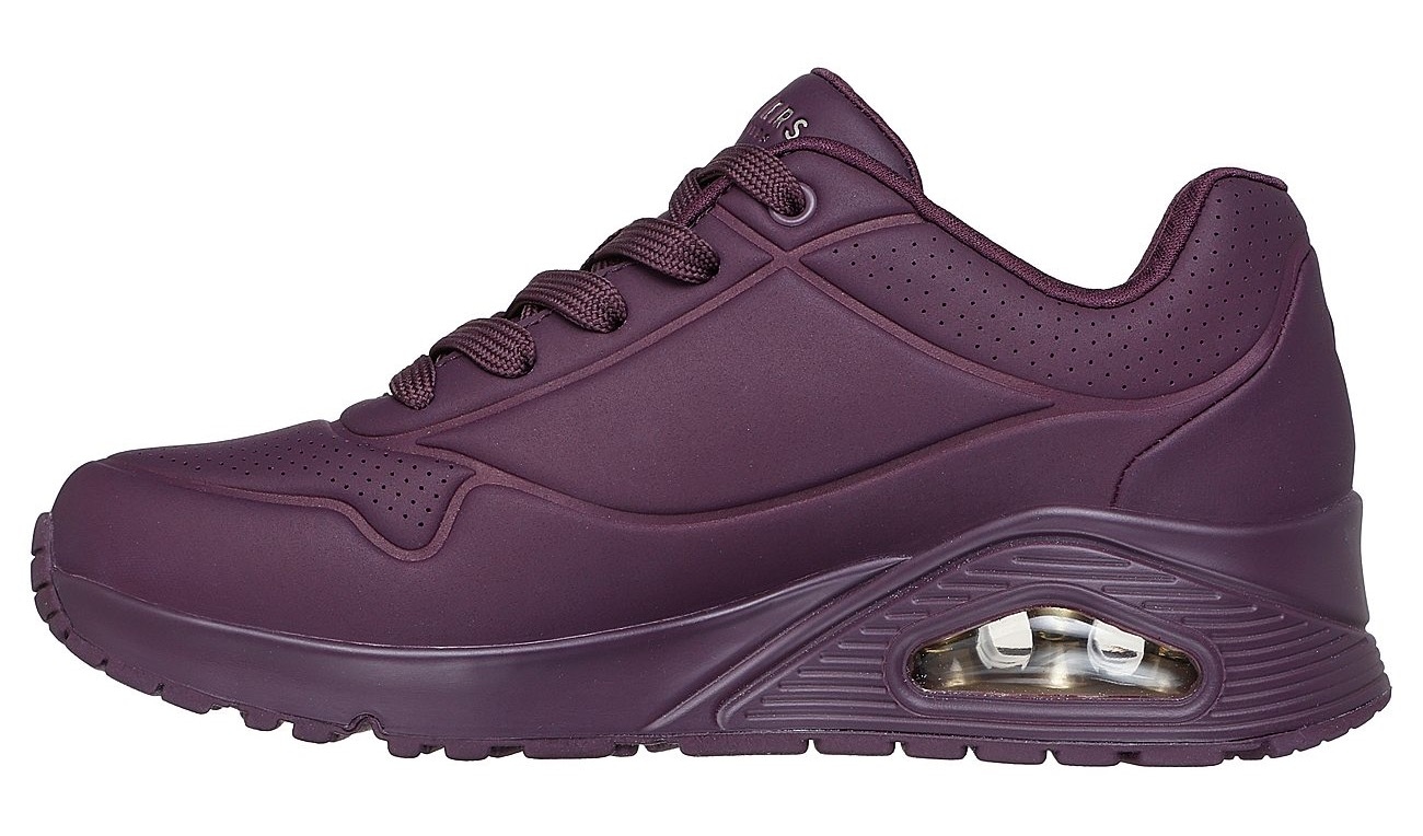 Skechers Wedgesneaker »UNO STAND ON AIR«, Freizeitschuh, Halbschuh, Schnürschuh weich gepolsterte Innensohle