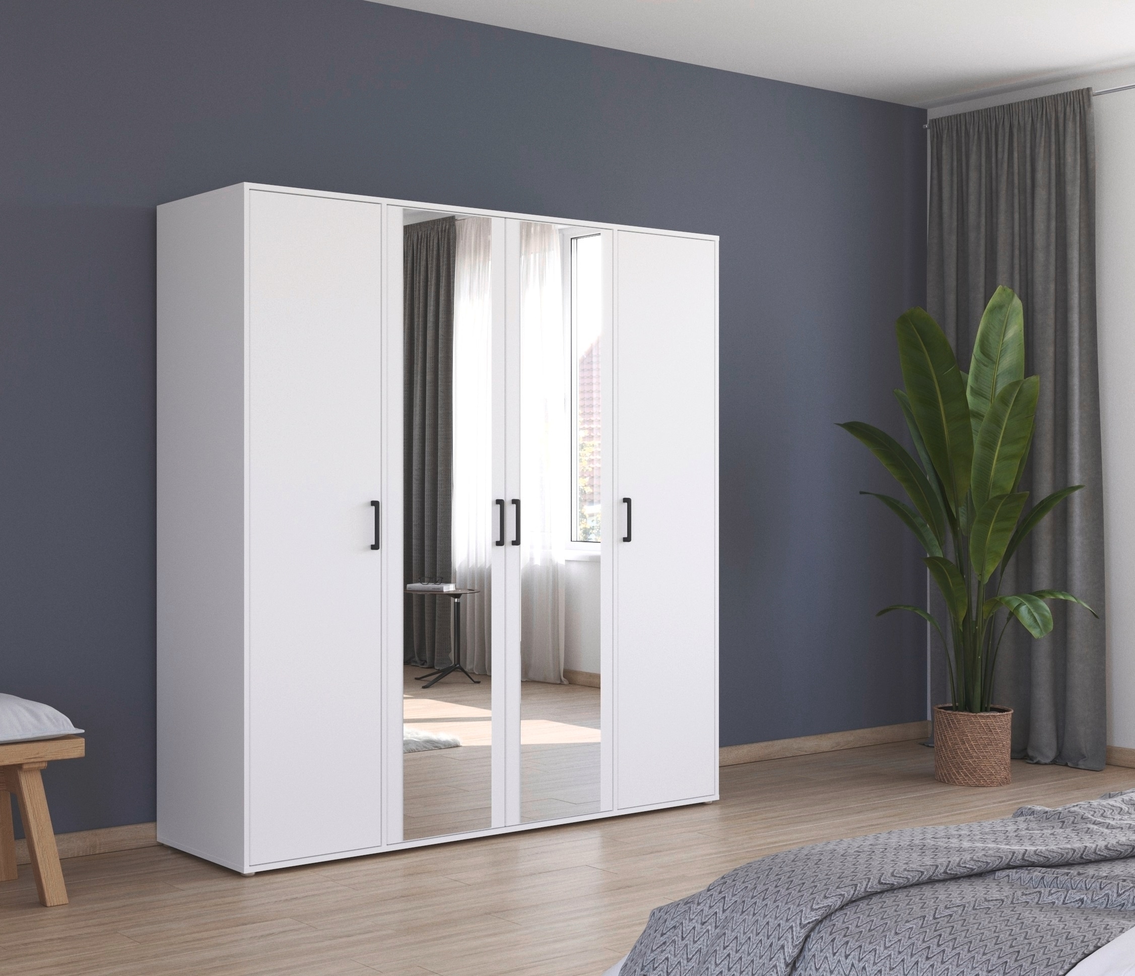 rauch Drehtürenschrank »Kleiderschrank Schrank Garderobe Wäscheschrank VOYA günstig online kaufen