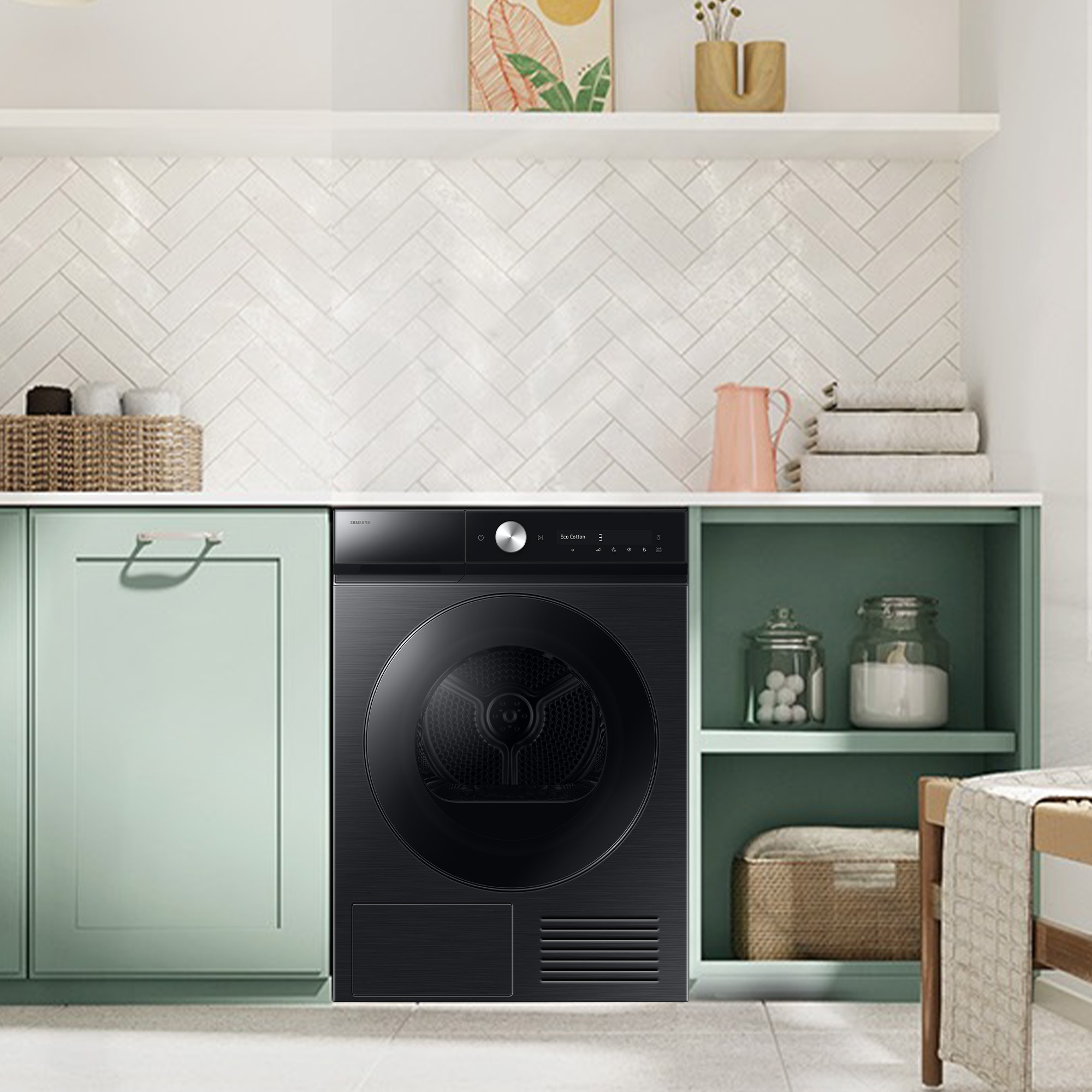 Samsung Wärmepumpentrockner »DV90DB8845GBU2« DV8400D QuickDriveᵀᴹ Option ‑ Spart bis zu 35 % Zeit