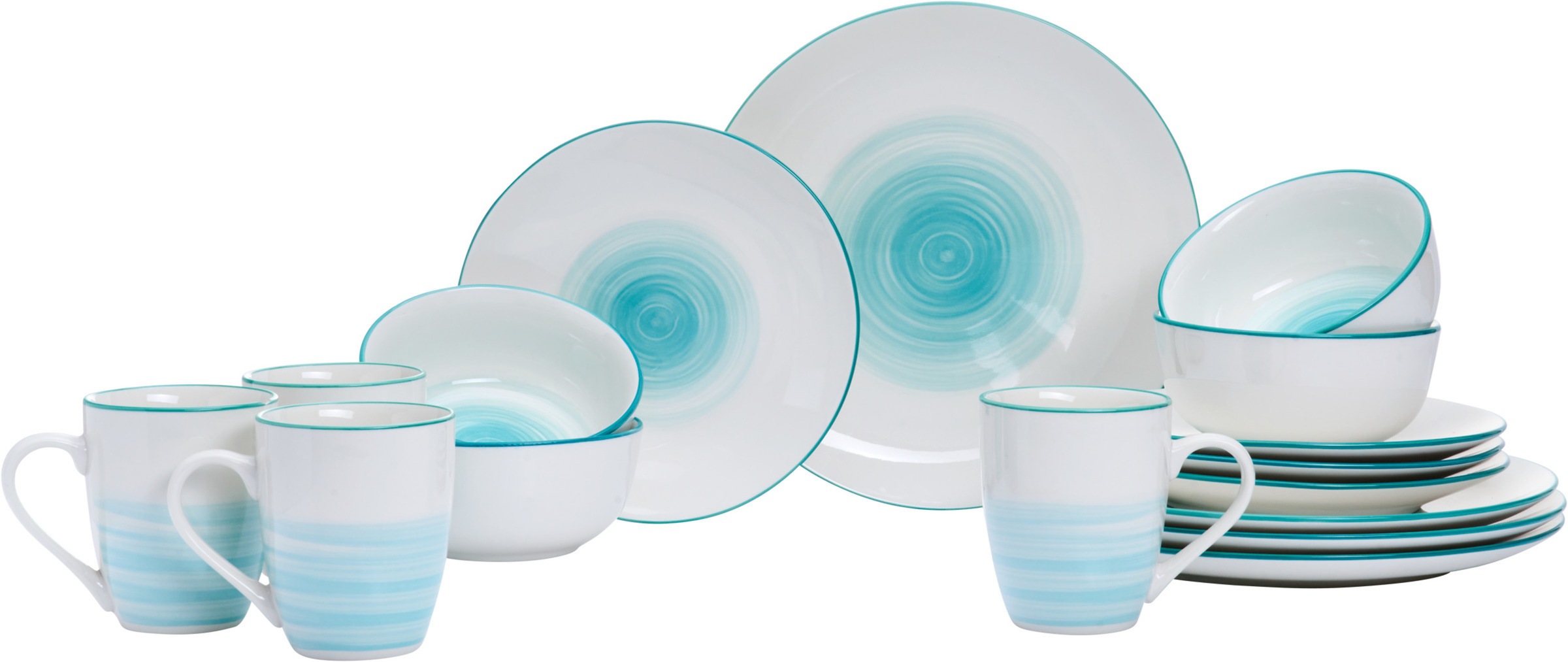 Ritzenhoff & Breker Kombiservice »Luna« Aquarell-Stil günstig online kaufen