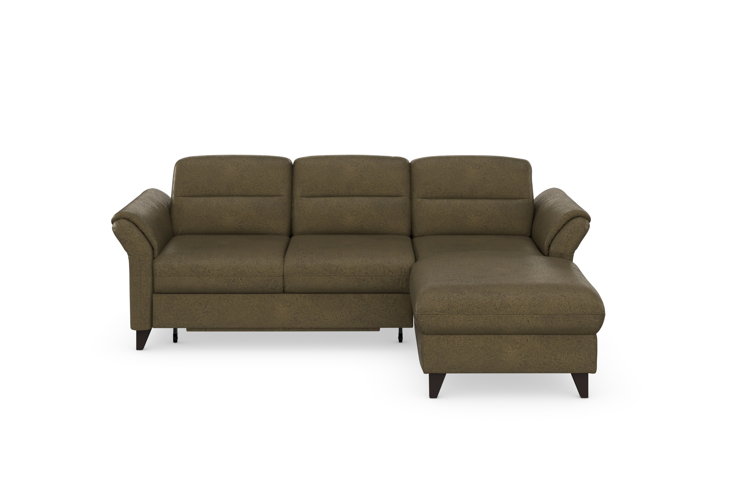 sit&more Ecksofa »Mellum L-Form«, Federkern, wahlweise mit Bettfunktion, Bettkasten und Armteilfunktion