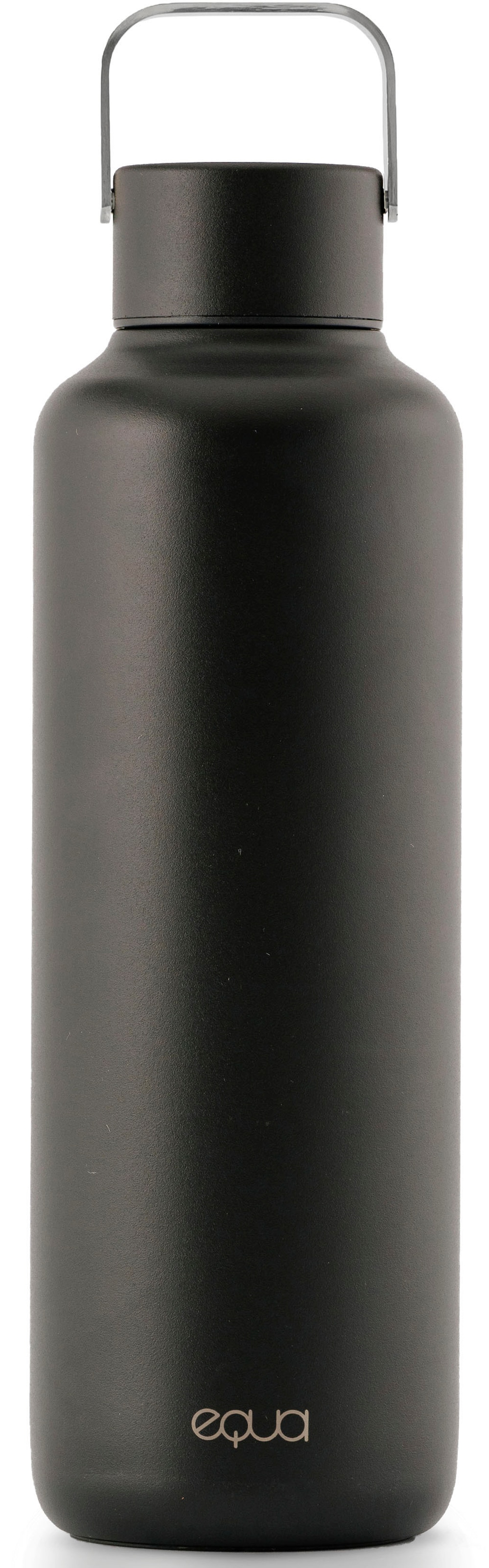 equa Isolierflasche »Timeless Dark 600 ml«, Edelstahl, doppelwandig