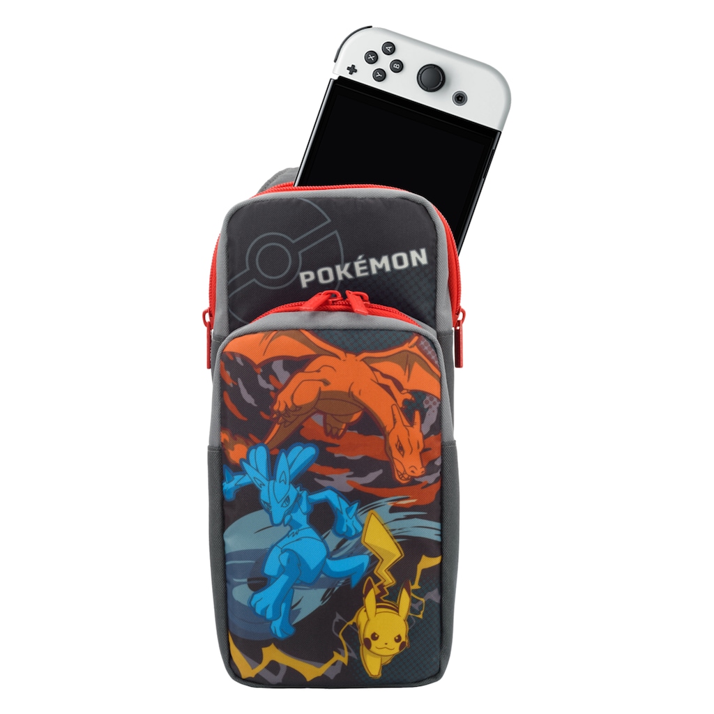 Hori Spielekonsolen-Tasche »Switch Adventure Pack Tasche - Pikachu, Lucario & Glurak«