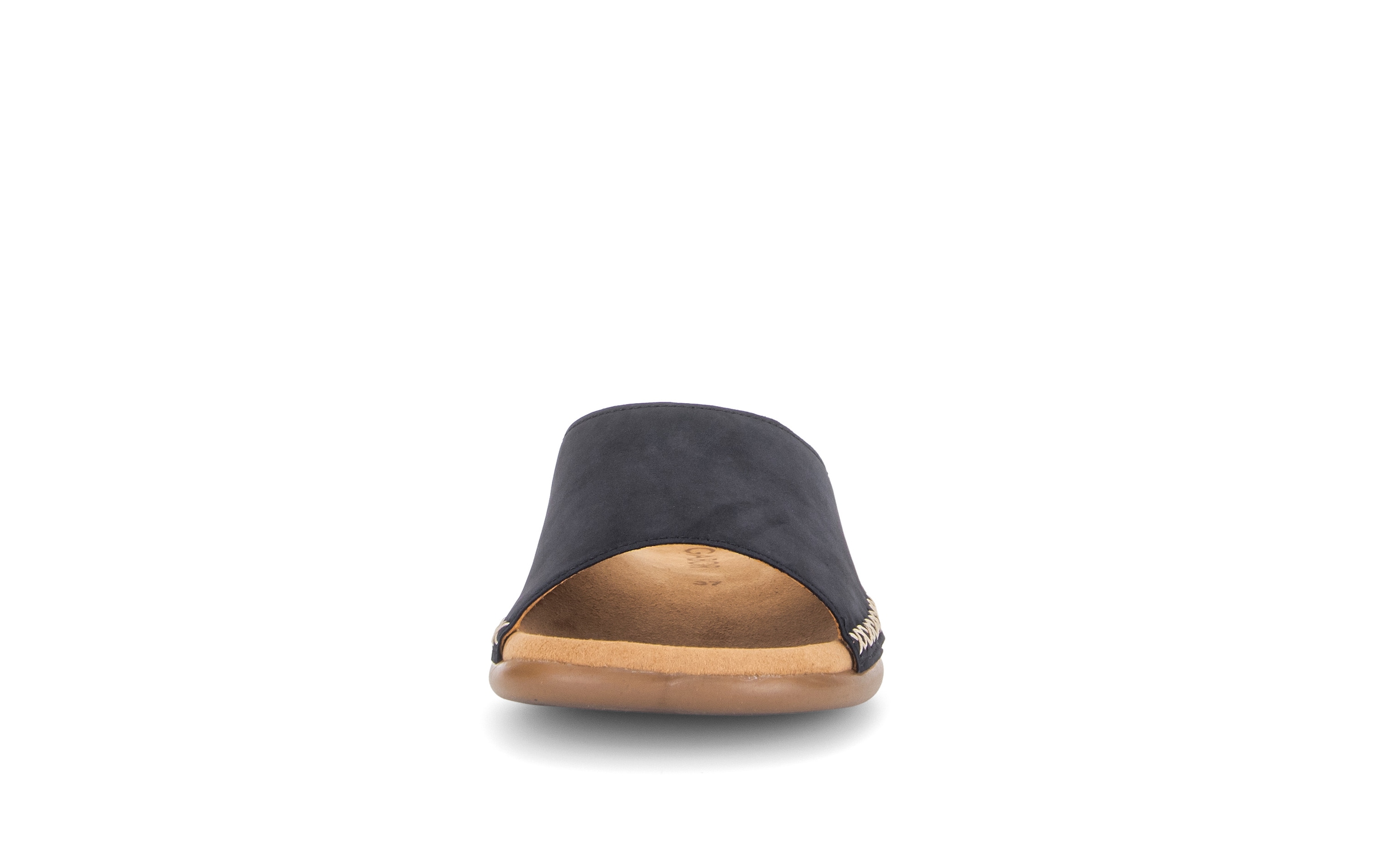 Gabor Pantolette  Sommerschuh, Schlüpfschuh mit Kontrastnähten