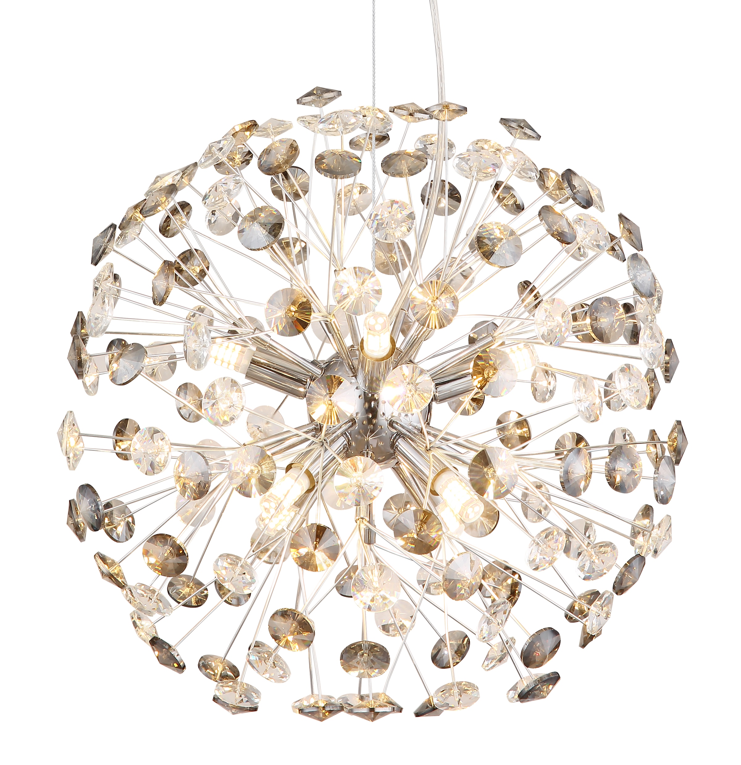 GLOBO LIGHTING Hängeleuchte »KATRINA« G9 1 Stk. Warmweiß Luster Hängelampe Esszimmer Esstisch-Lampe elegant