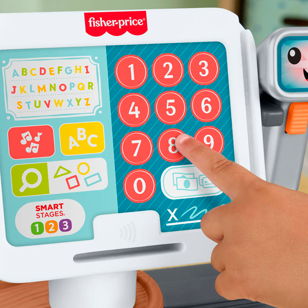 Fisher-Price® Lernspielzeug »Lernspaß Meine erste Spielkasse«, mit Sound und Liedern