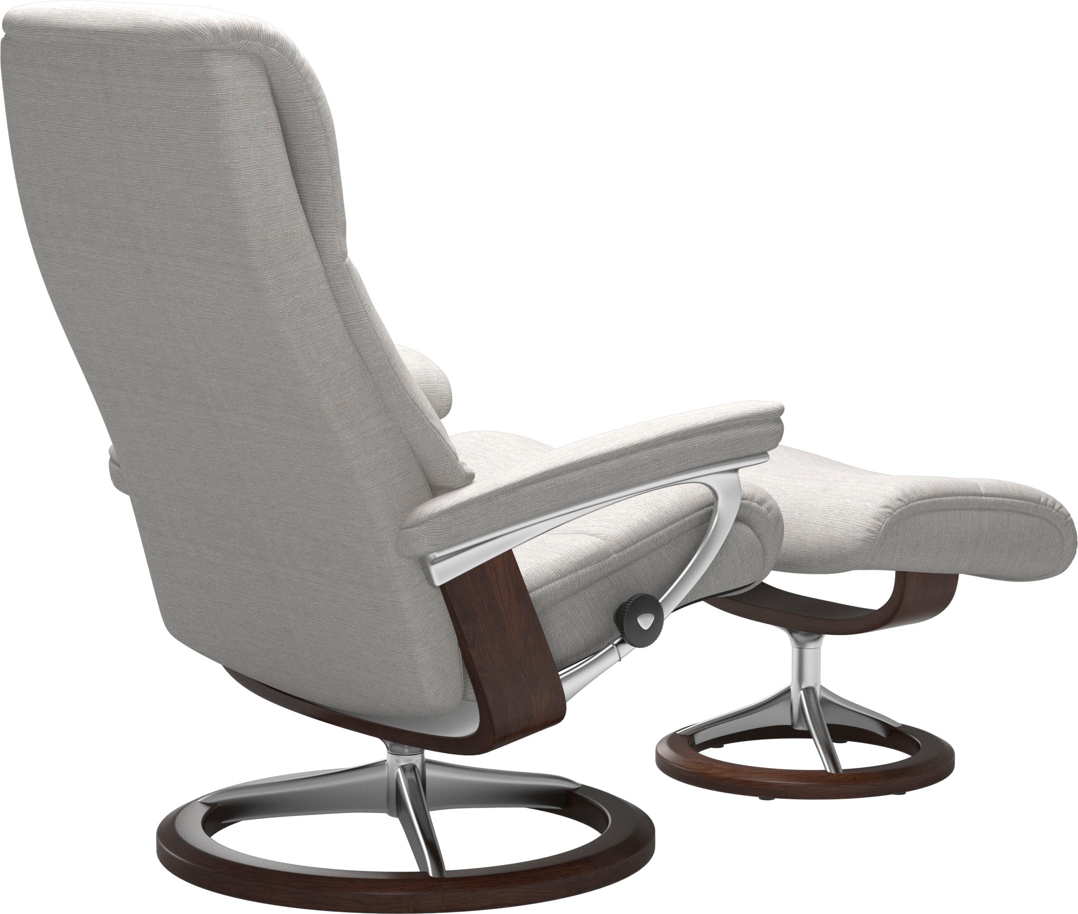 Stressless® Fußhocker »View«, mit Signature Base,Gestell Braun