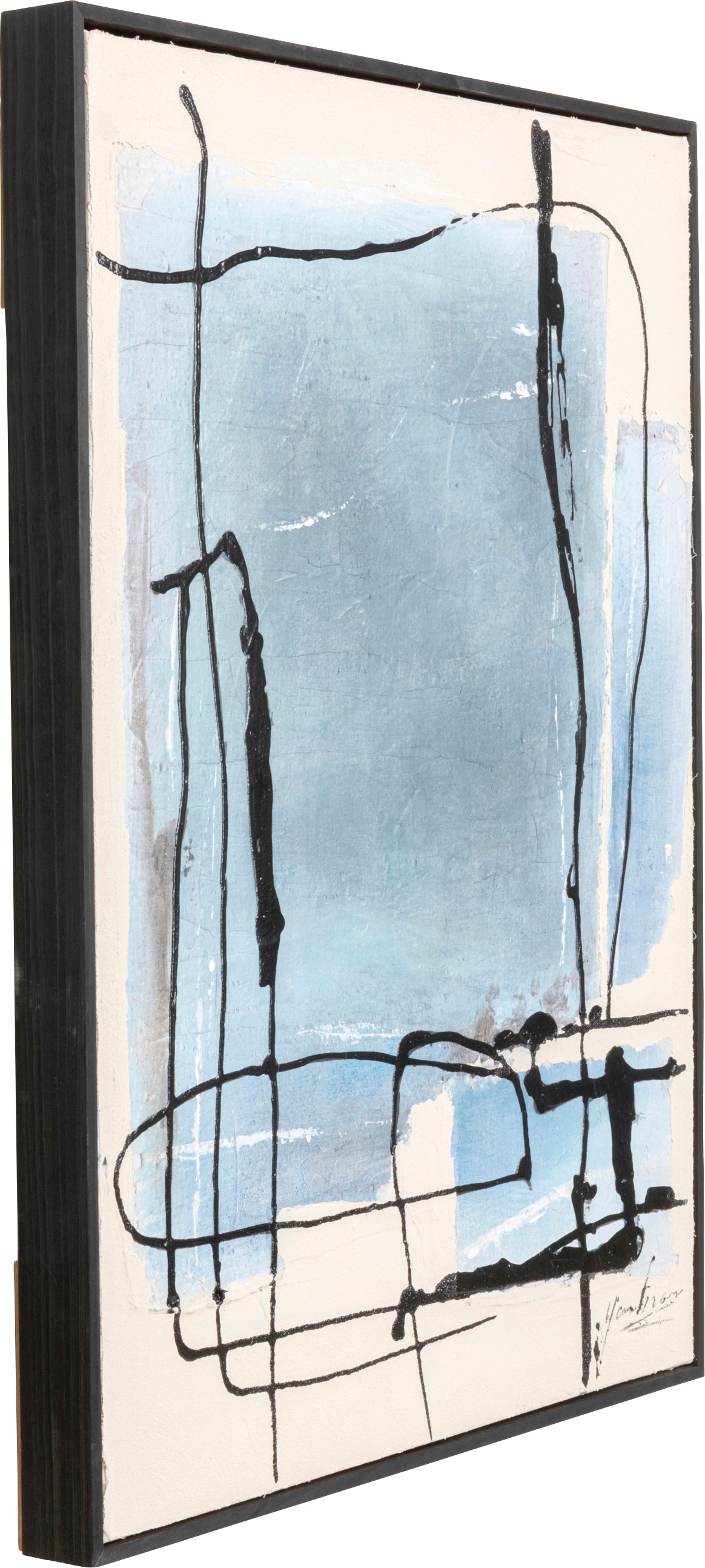 Kare Design Bild mit Rahmen »Gerahmtes Bild Dust 55x75cm« 1, 