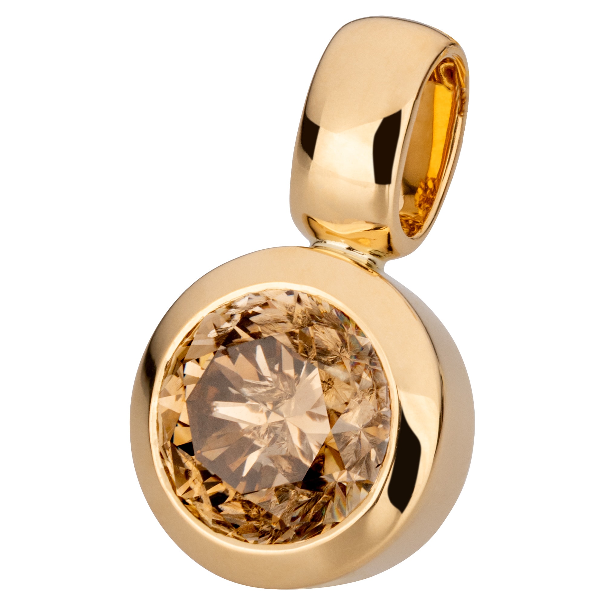 Orolino Kettenanhänger »Gold 750 mit natürlichem Brillant 2,0 ct.«