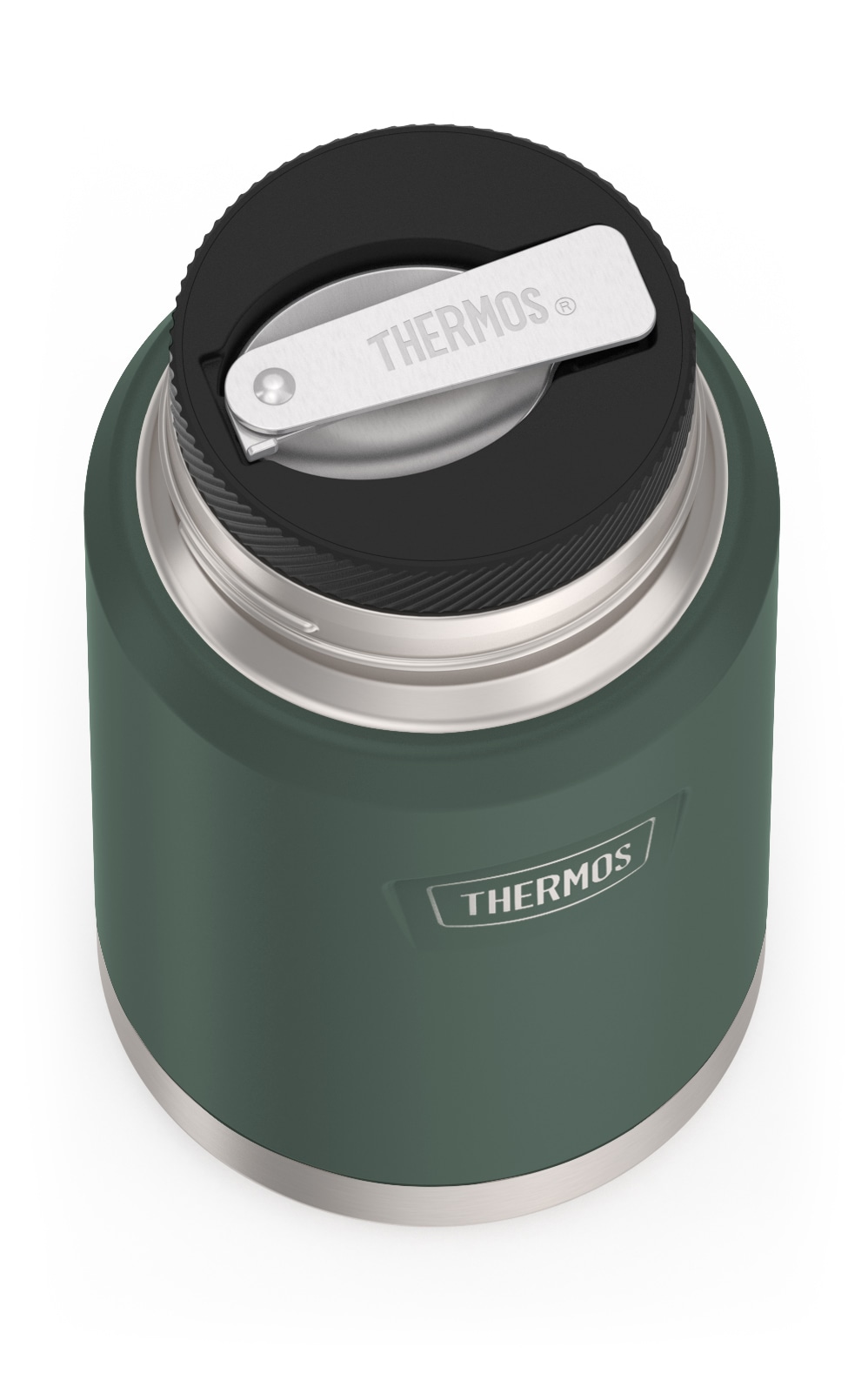 THERMOS Thermobehälter »ICON FOOD JAR, Thermobehälter für Essen, spülmaschinenfest« 1 Stk. tlg. 0,71l, 10h heiß & 24h kalt, dicht & auslaufsicher, mit Löffel