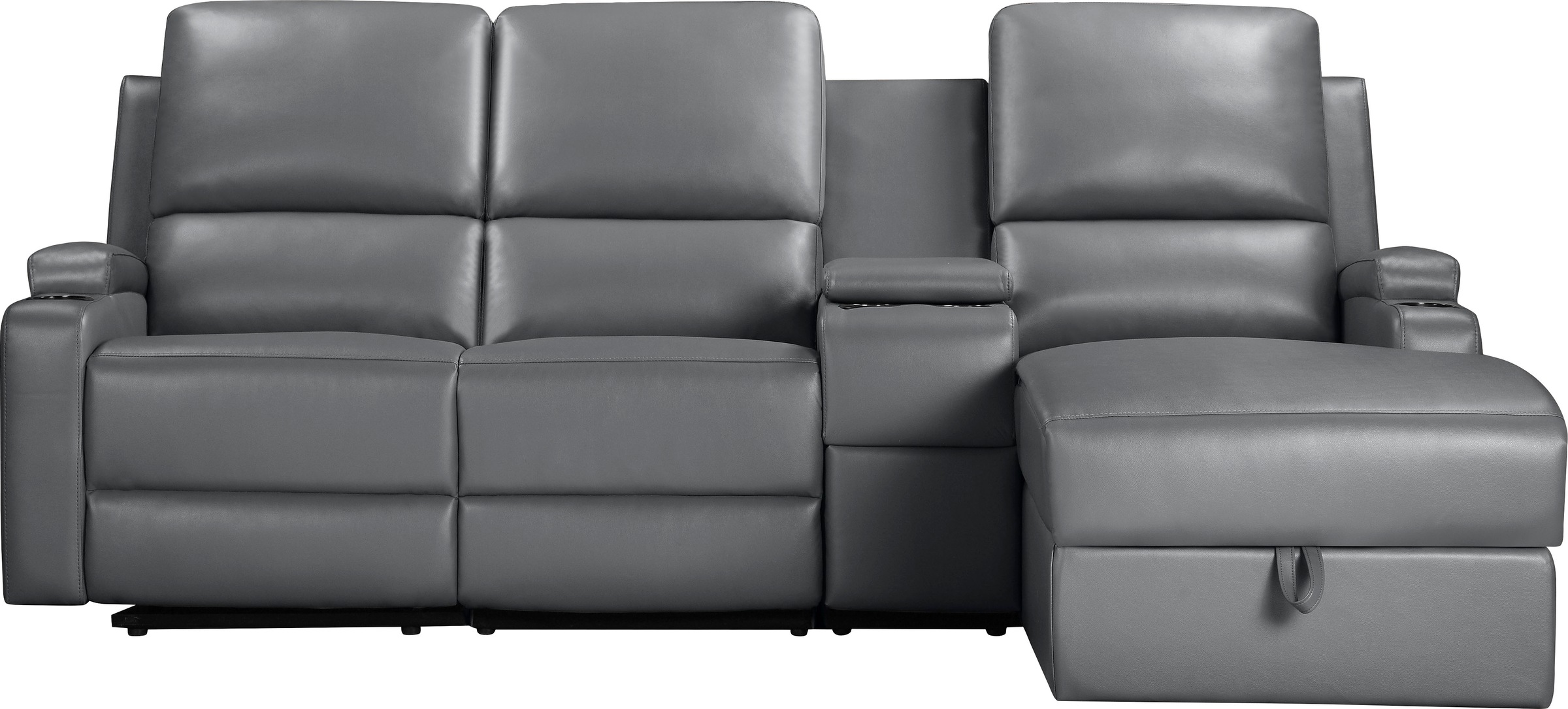 Home affaire Ecksofa »Napori Multimediasofa, 3er Kinosessel XXL, L-Form,«, günstig online kaufen