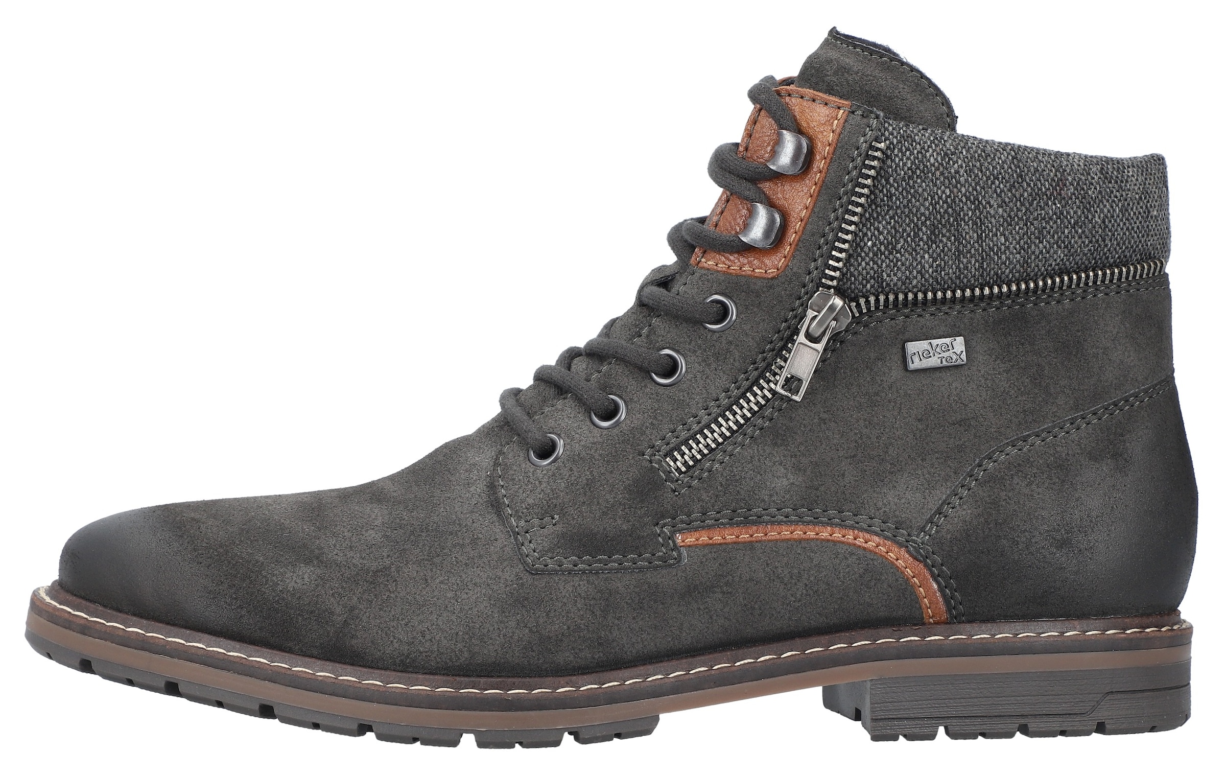 Rieker Winterstiefelette, Schnürboots, Winterboots mit wasserabweisender riekerTEX-Membran