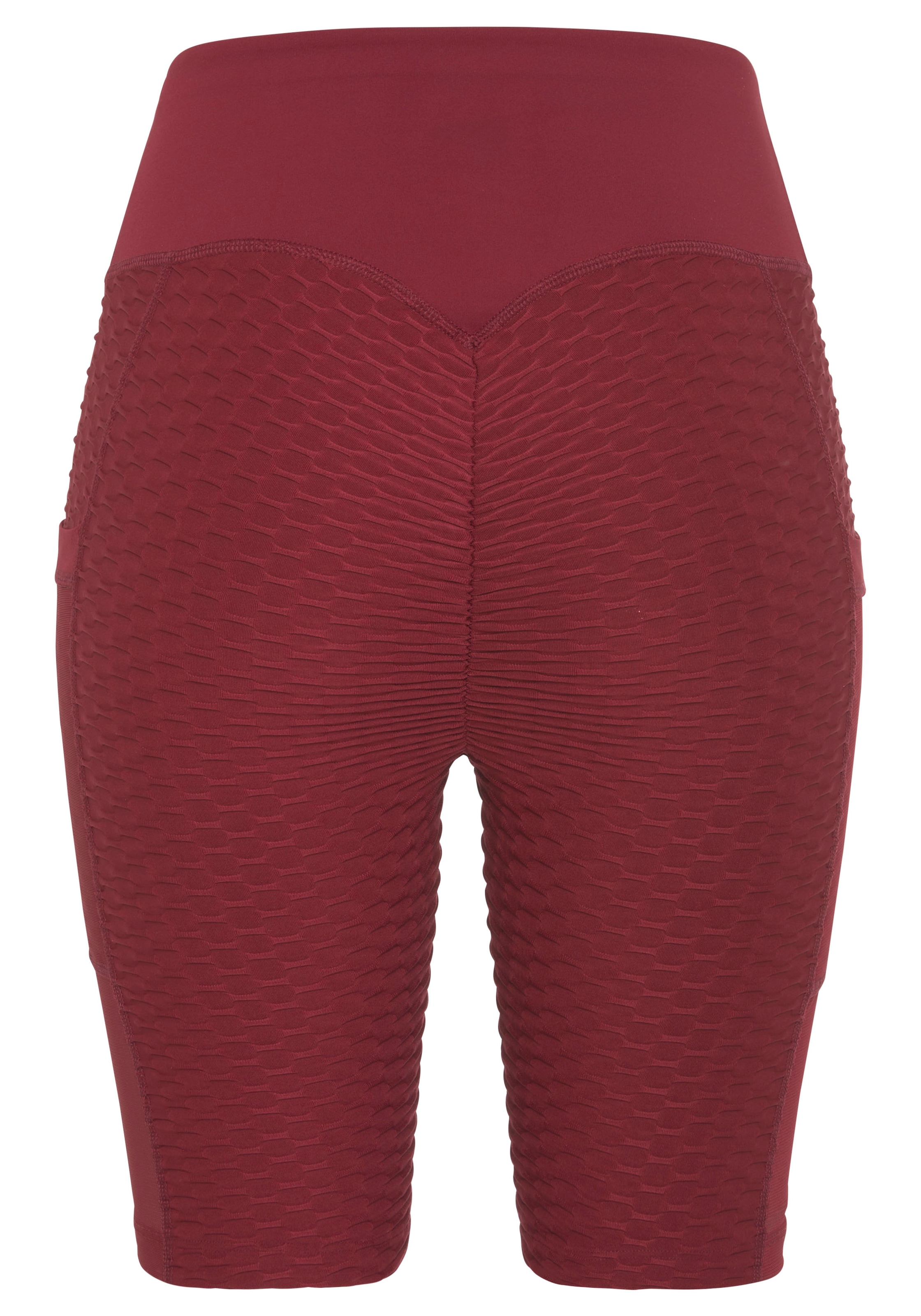 Vivance active Radlerhose »-Sporthose«, mit Wabendesgin und zwei Taschen