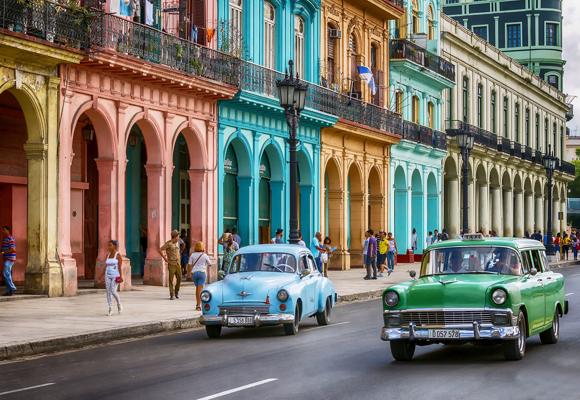 Komar Fototapete »Fototapete«, bedruckt, Fototapete - Cuba - Größe 368 x 25 günstig online kaufen