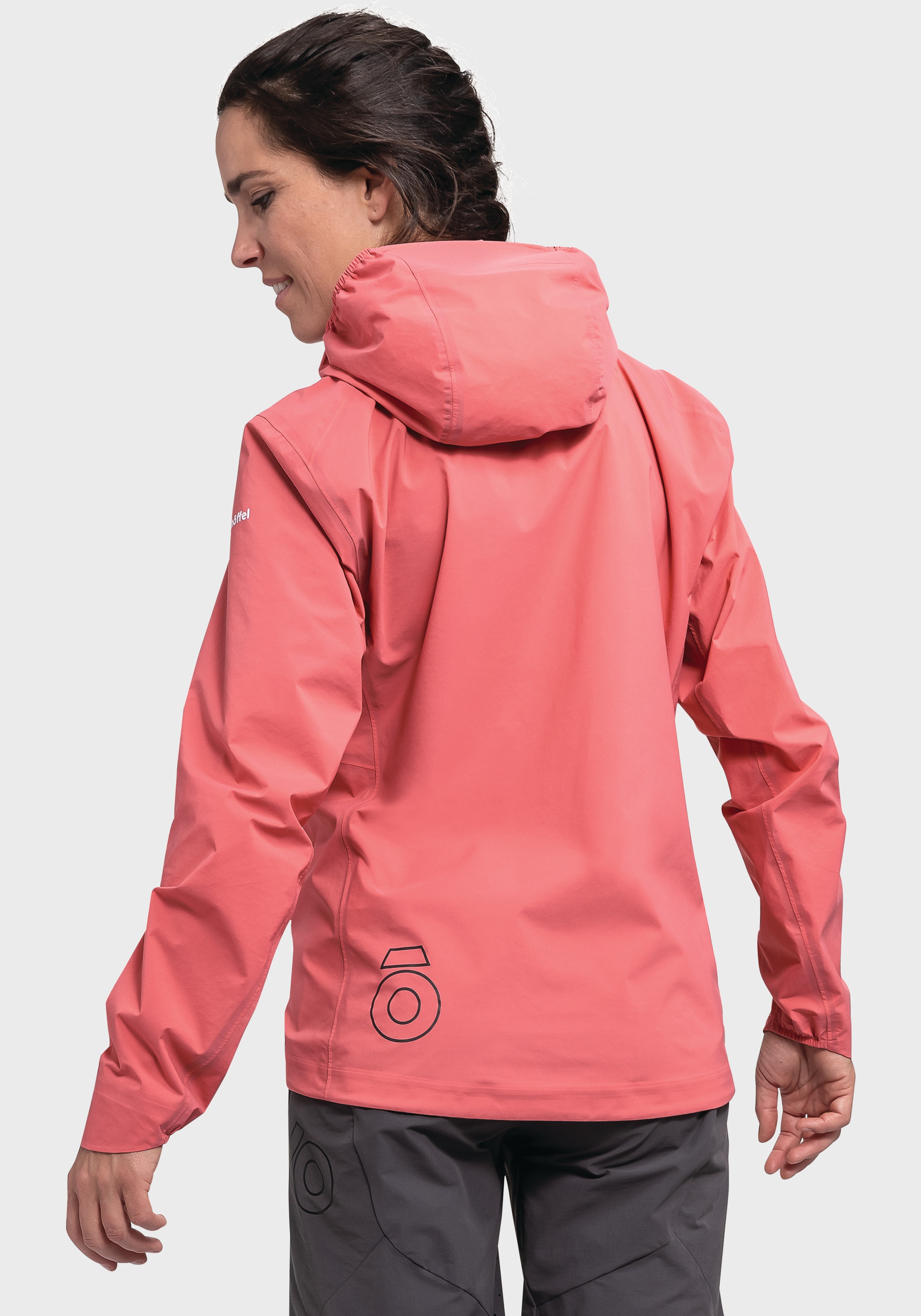 Schöffel Regenjacke »2.5L Jacket Karma Trail L«, mit Kapuze