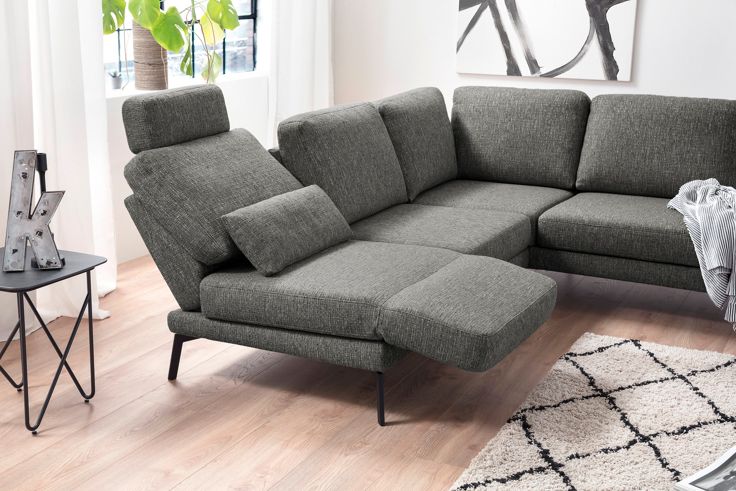 3C Candy Ecksofa Kairo Multifunktion-Sofa, bequem und viele Komfortfunktion günstig online kaufen