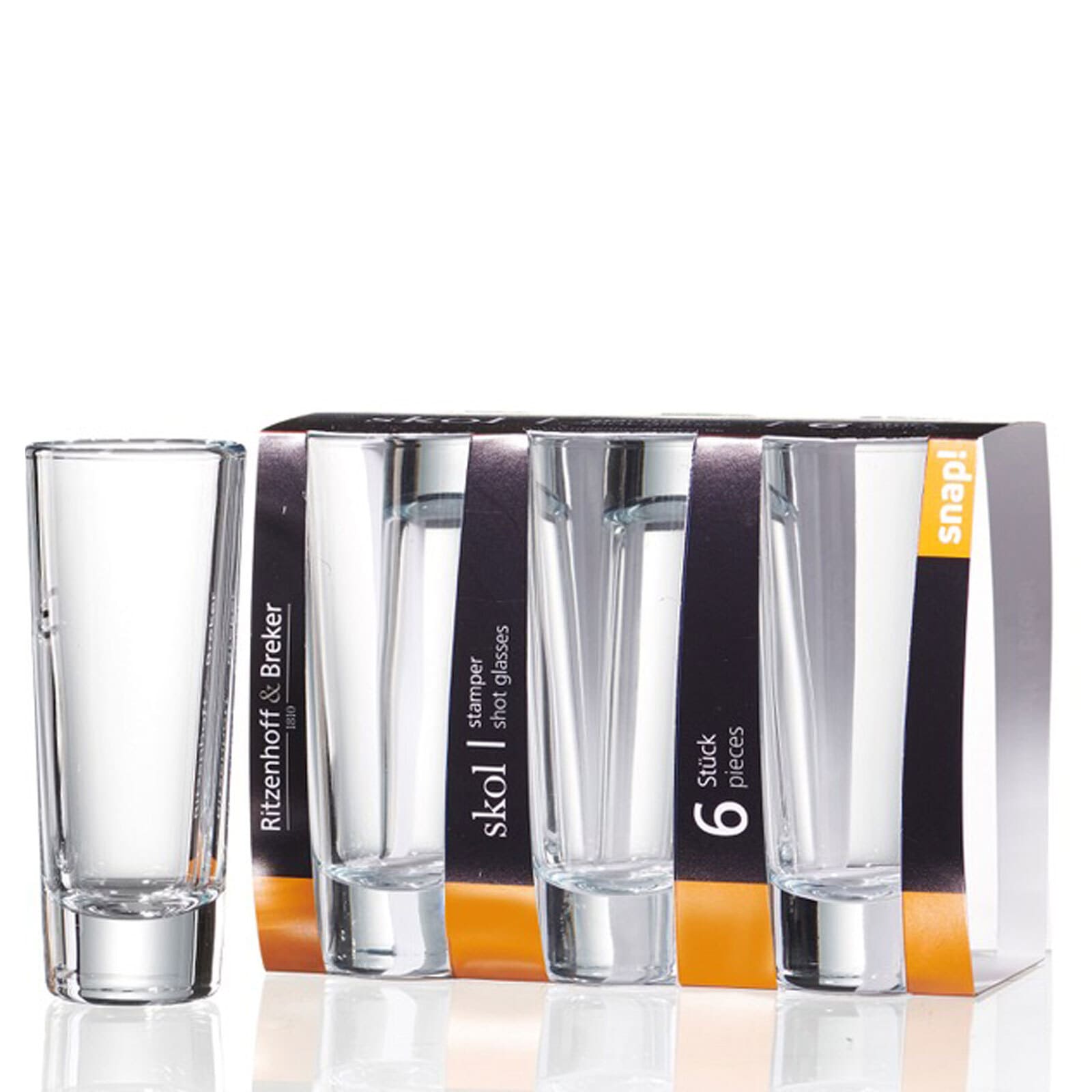 Ritzenhoff & Breker Schnapsglas »Schnapsgläser Skol 65 ml 6er Set transpare günstig online kaufen