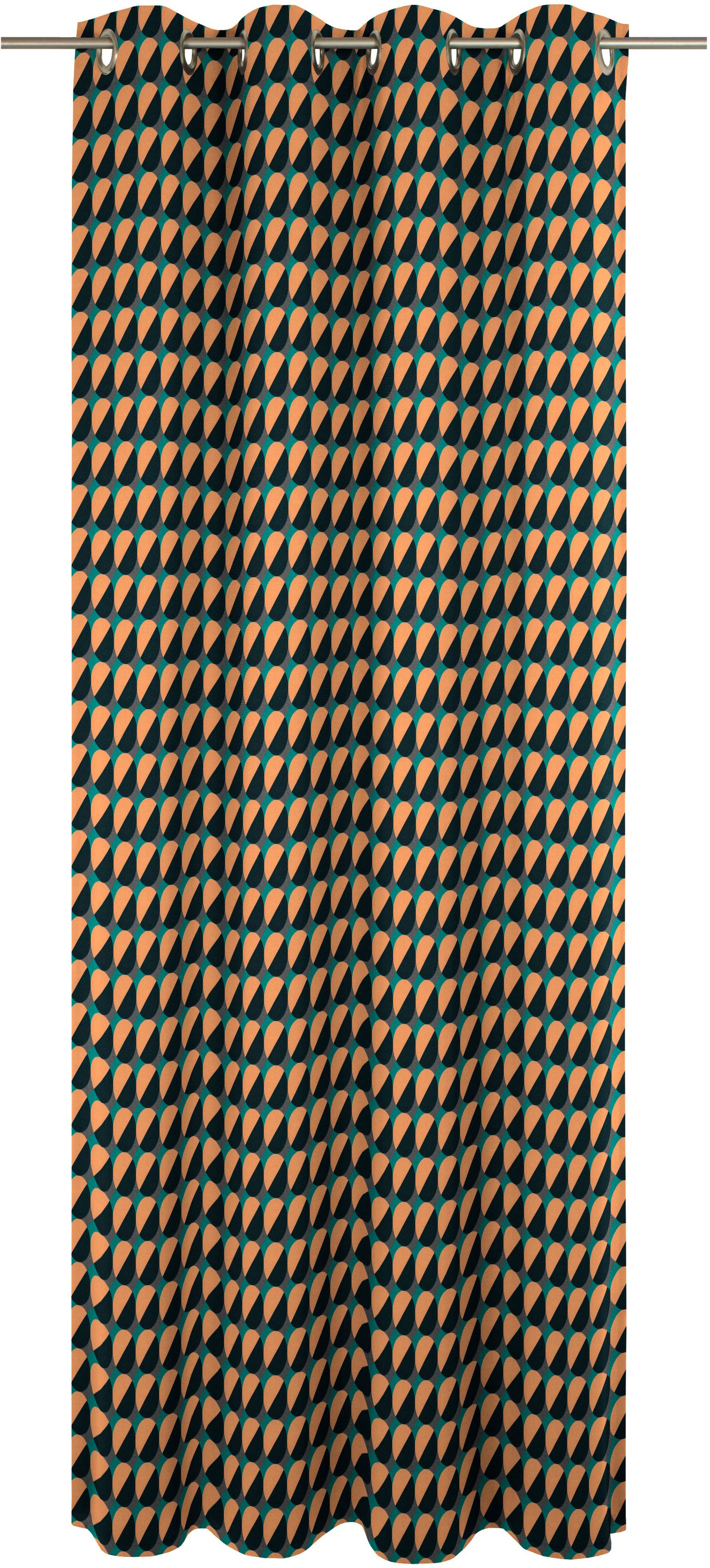 Adam Vorhang »Circles« Ösen 1 Stk. tlg. aus 100% Bio-Baumwolle günstig online kaufen