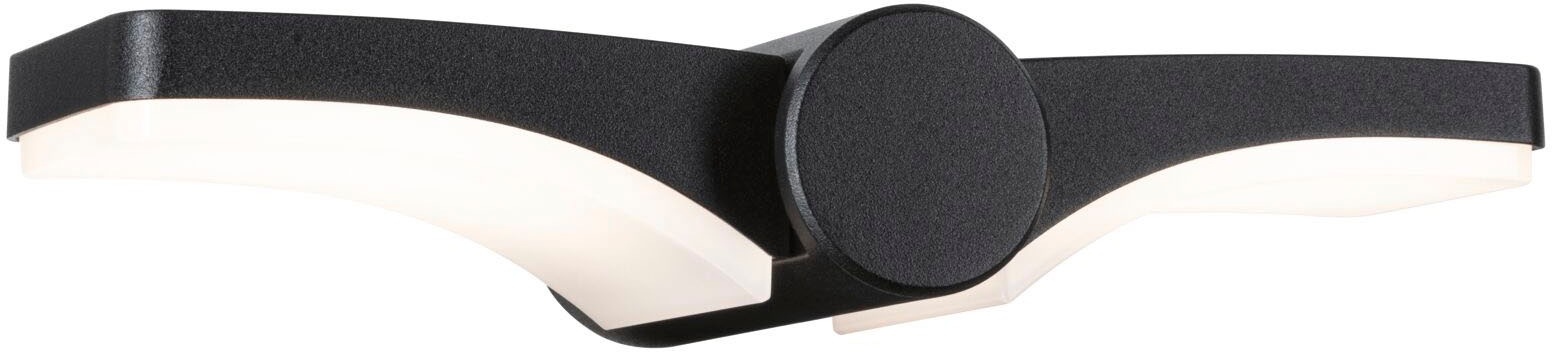 Paulmann LED Außen-Wandleuchte »Outdoor 230V Pekana IP44 anthrazit«, 2 flam günstig online kaufen