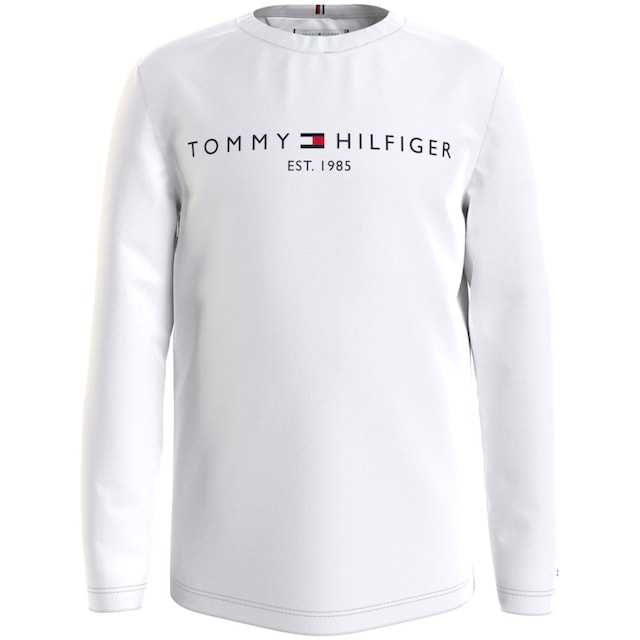 Tommy Hilfiger Langarmshirt »ESSENTIAL TEE L/S«, für Jungen und Mädchen im  Online-Shop kaufen