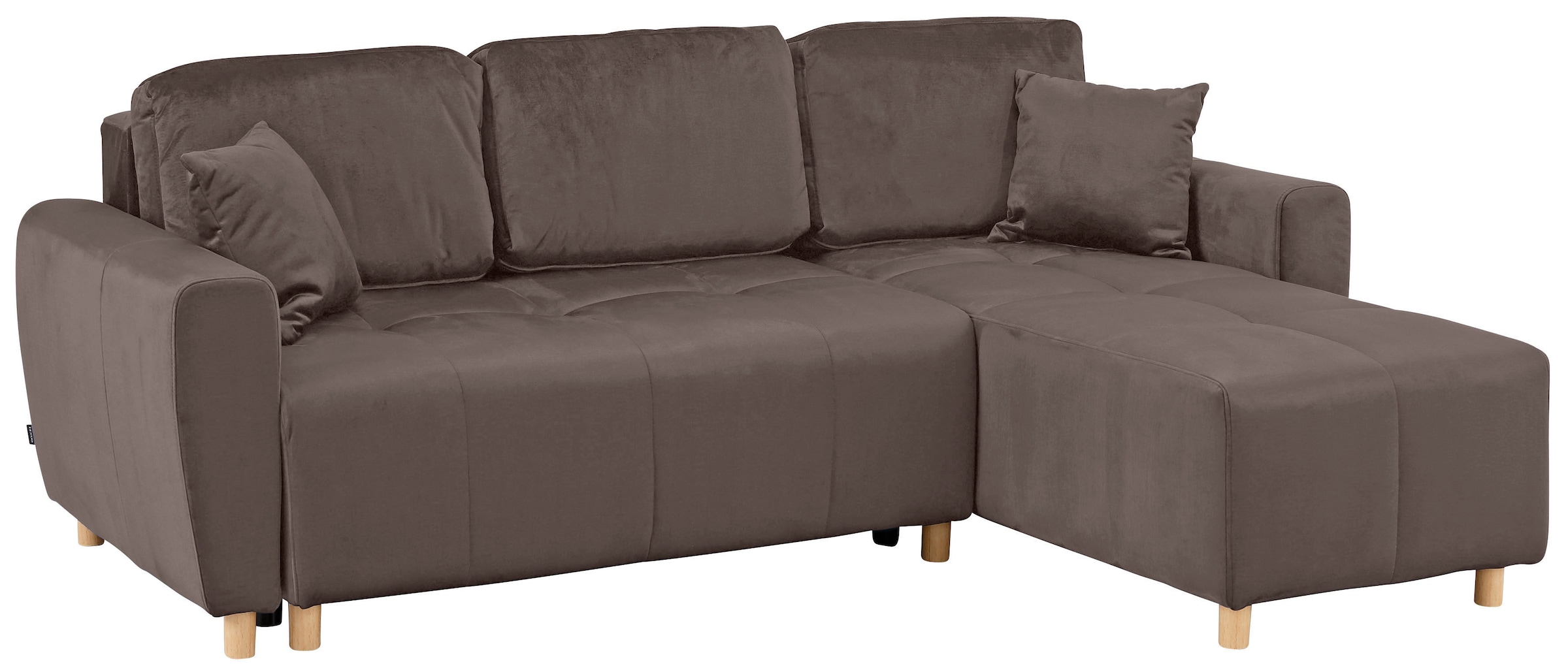 Home affaire Ecksofa »Scania L-Form«, wahlweise mit Bettfunktion und Bettkasten