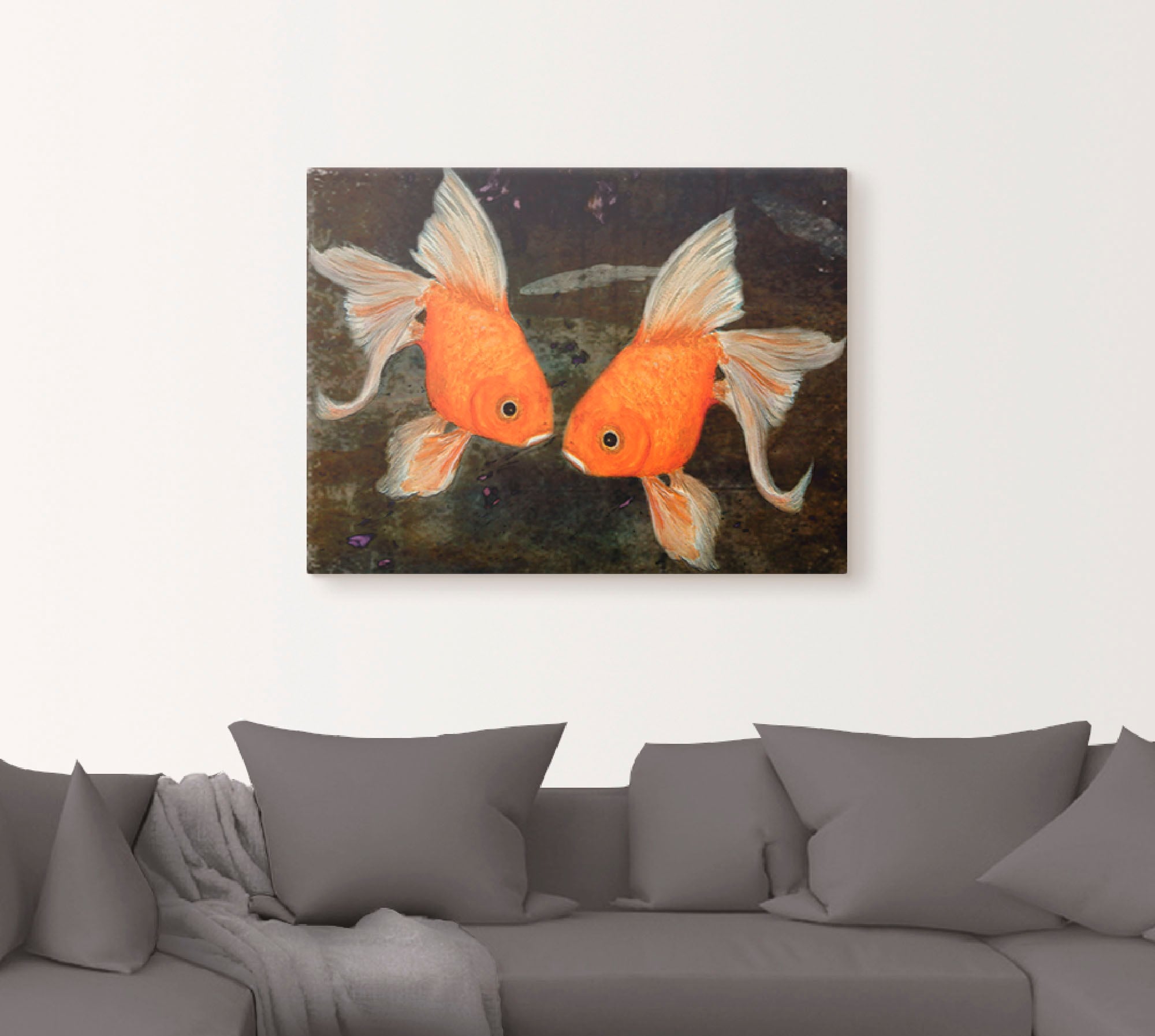 Artland Wandbild »Turtelfische«, Wassertiere, (1 St.), als Leinwandbild, Poster, Wandaufkleber in verschied. Größen