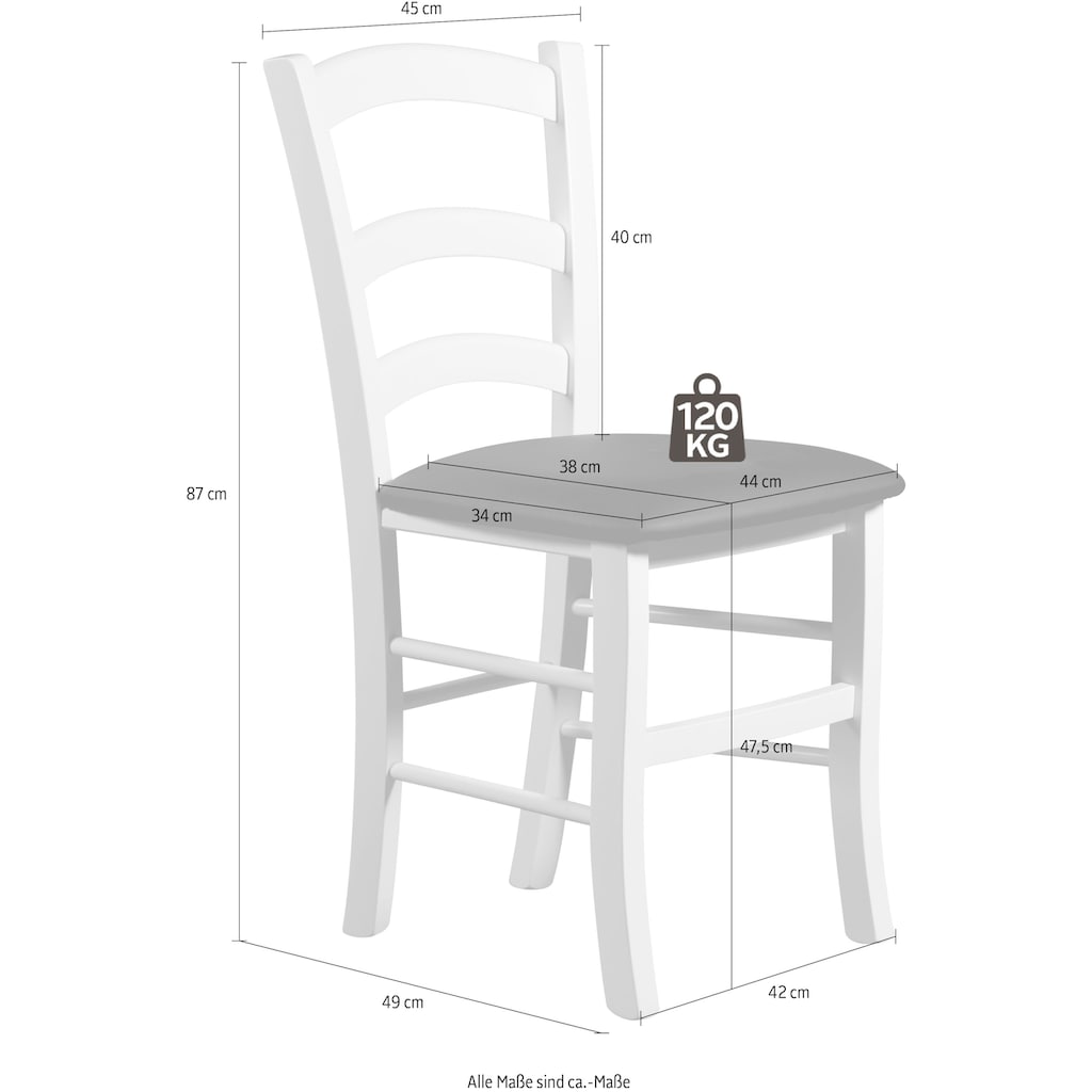 Home affaire Esszimmerstuhl »Super Paesana«, (Set), 2 St.