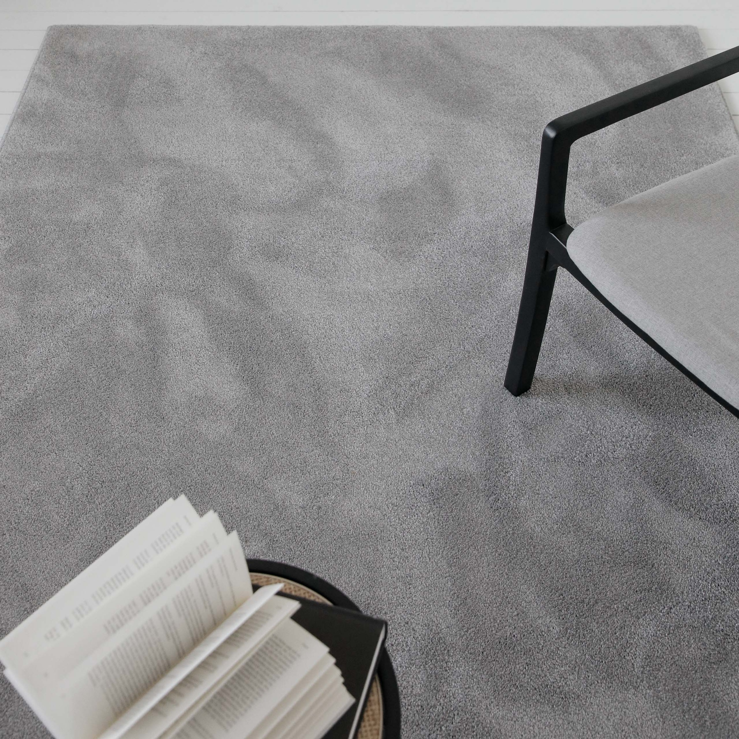 OTTO home Teppich »Lisbea« rechteckig 17 mm Höhe moderner dichter weicher Kurzflorteppich, Wohnzimmer, Schlafzimmer