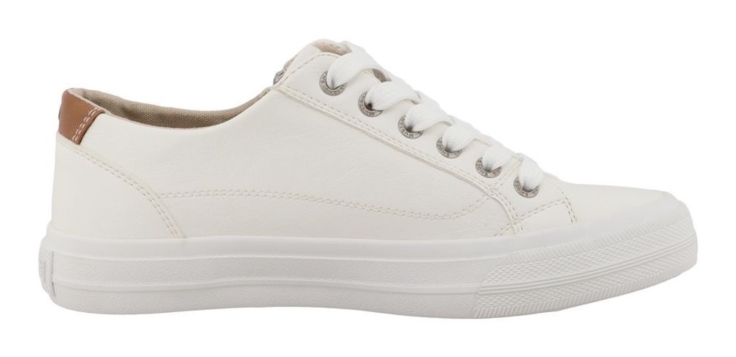 Mustang Shoes Sneaker »Ulla«  Freizeitschuh, Halbschuh, Schnürschuh mit Außenreißverschluss