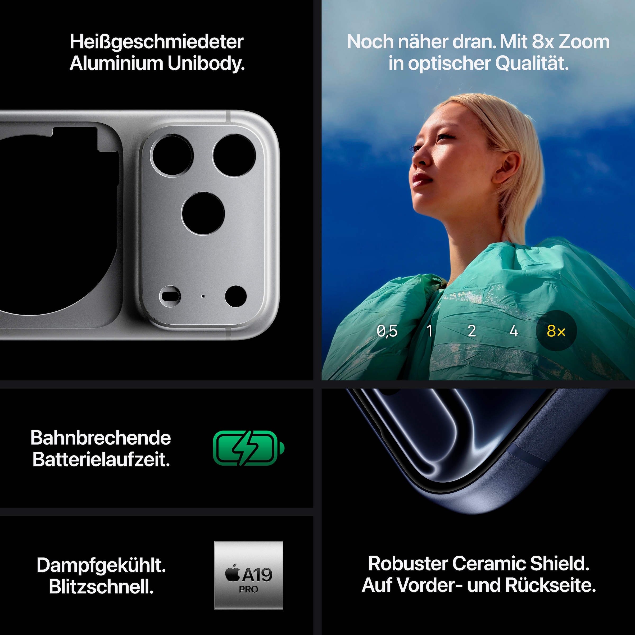 Apple Smartphone »iPhone 17 Pro Max« Cosmic Orange