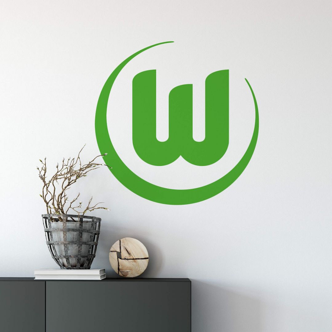 Wall-Art Wandtattoo »Fußball VfL Wolfsburg Logo 1«, (1 St.) online kaufen | Poster