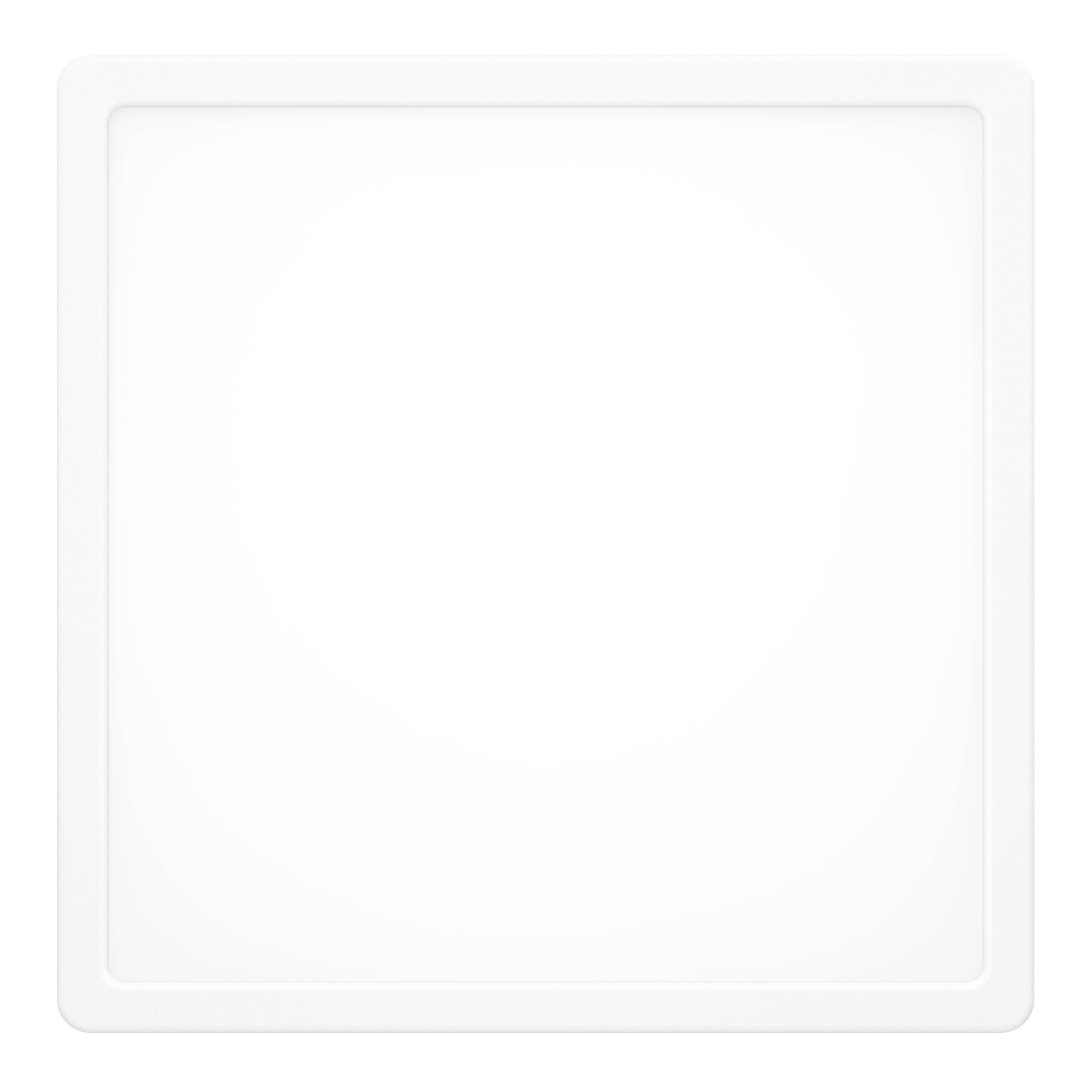 EGLO Aufbauleuchte »Fueva 6-Z Deckenlampe, ZigBee, App und Sprachsteuerung, Badlampe, IP44« LED-Modul 1 Stk. Kaltweiß | RGB Aufbauleuchte - L29,5 x B29,5 x H2,5 cm - weiß - 13,5W inkl.