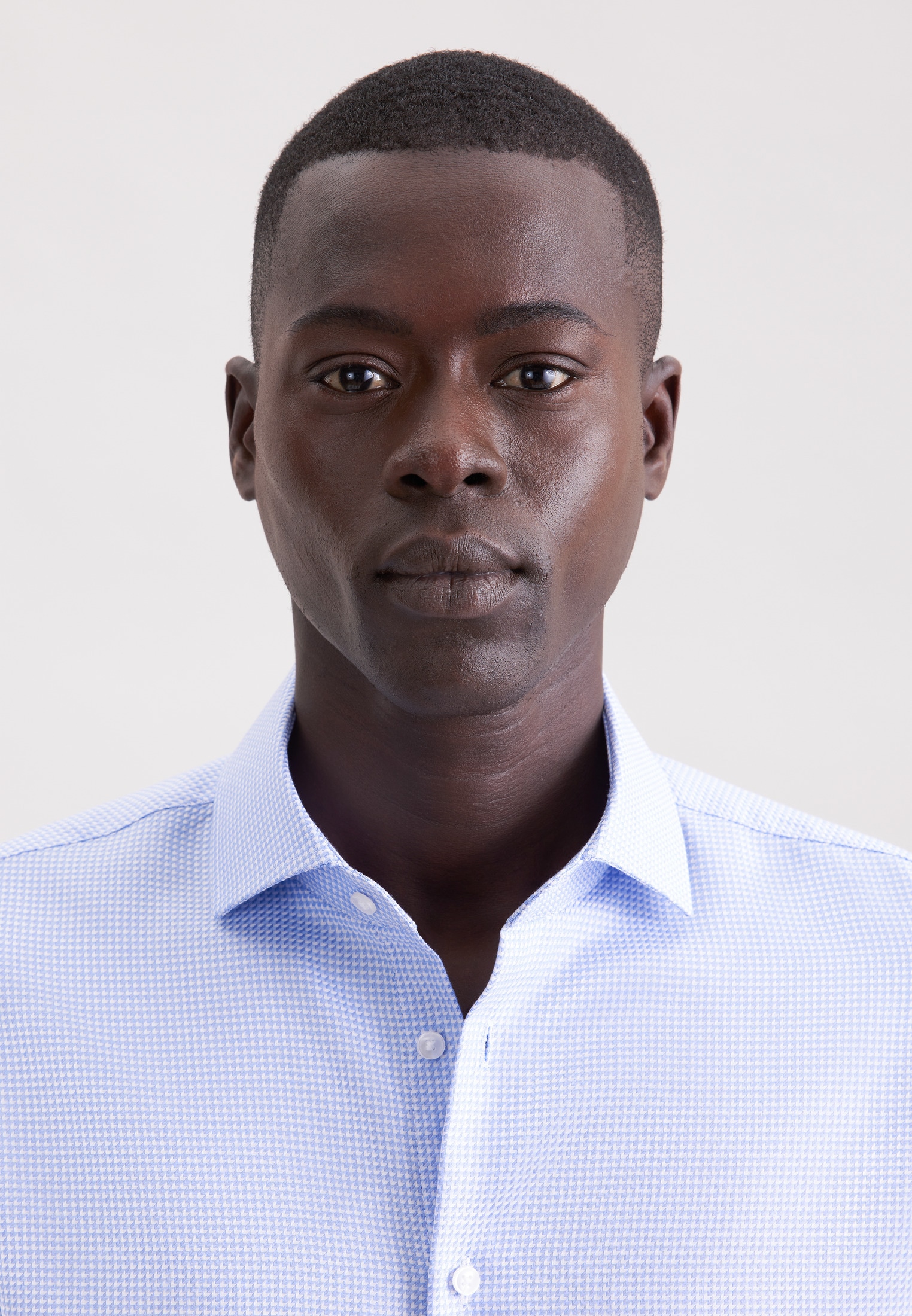 seidensticker Businesshemd »Schwarze Rose« Slim 1/1 Extra lang Kentkragen Struktur