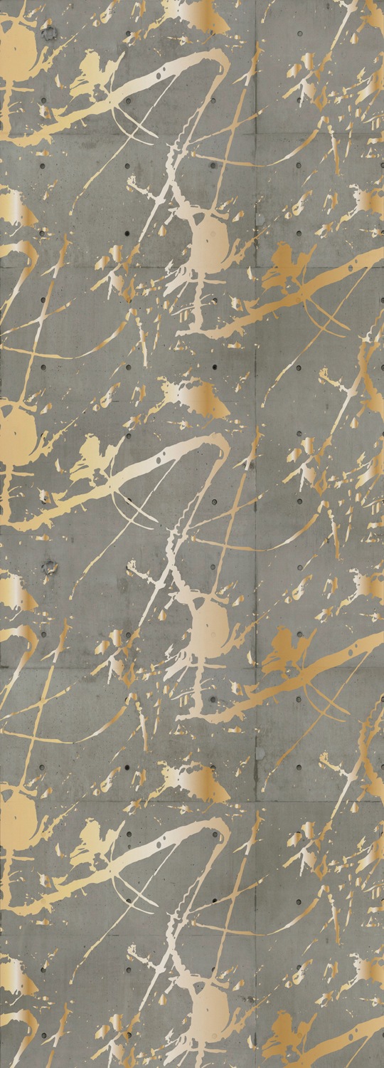 queence Vinyltapete »Mason«, bedruckt-Barock-Antikoptik-Kunst, 90x250cm, se günstig online kaufen