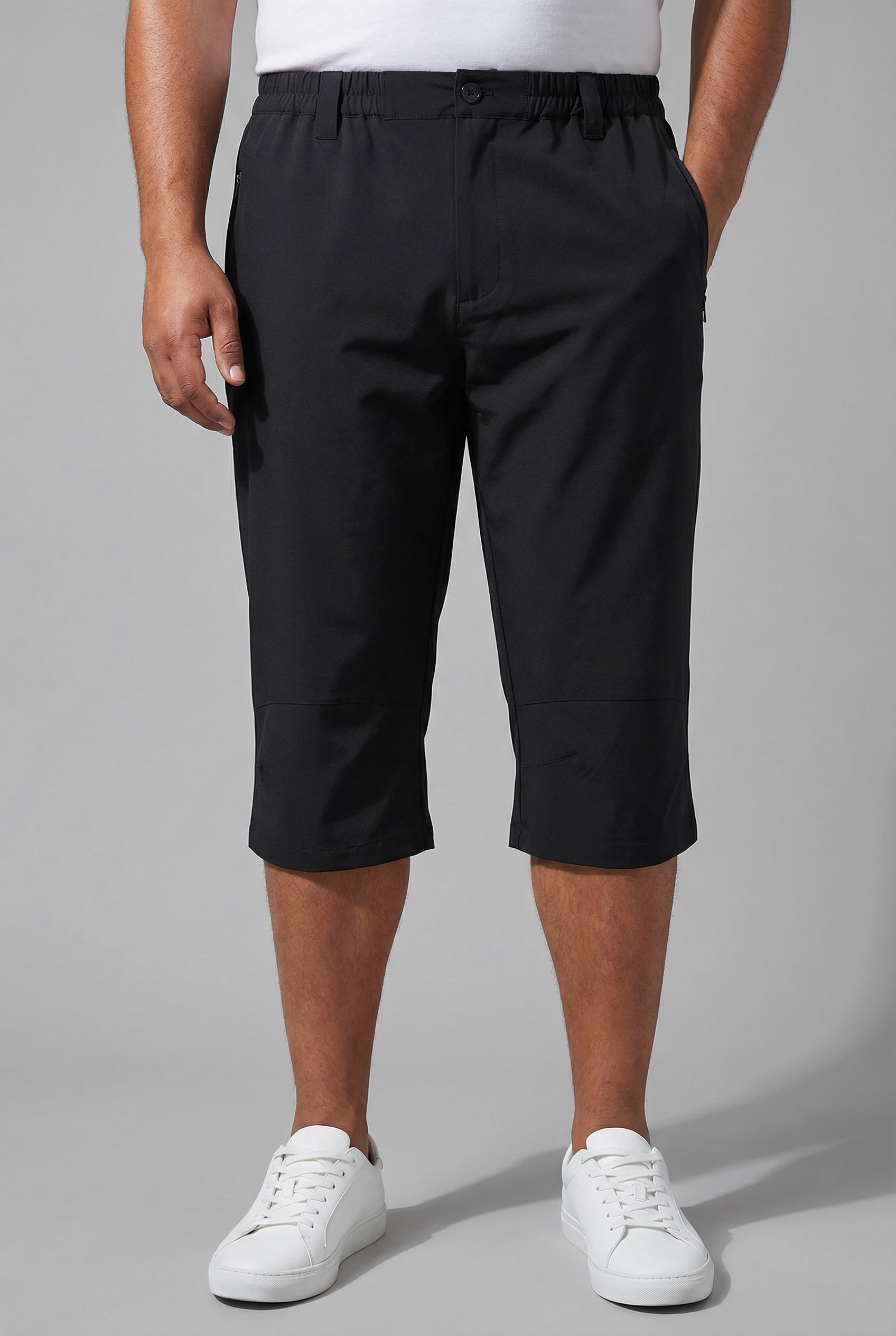 Man's World Plus Funktionsshorts »Große Größen«  Dehnbund, perfekter Sitz! sportliche Webhose für alle Aktivitäten