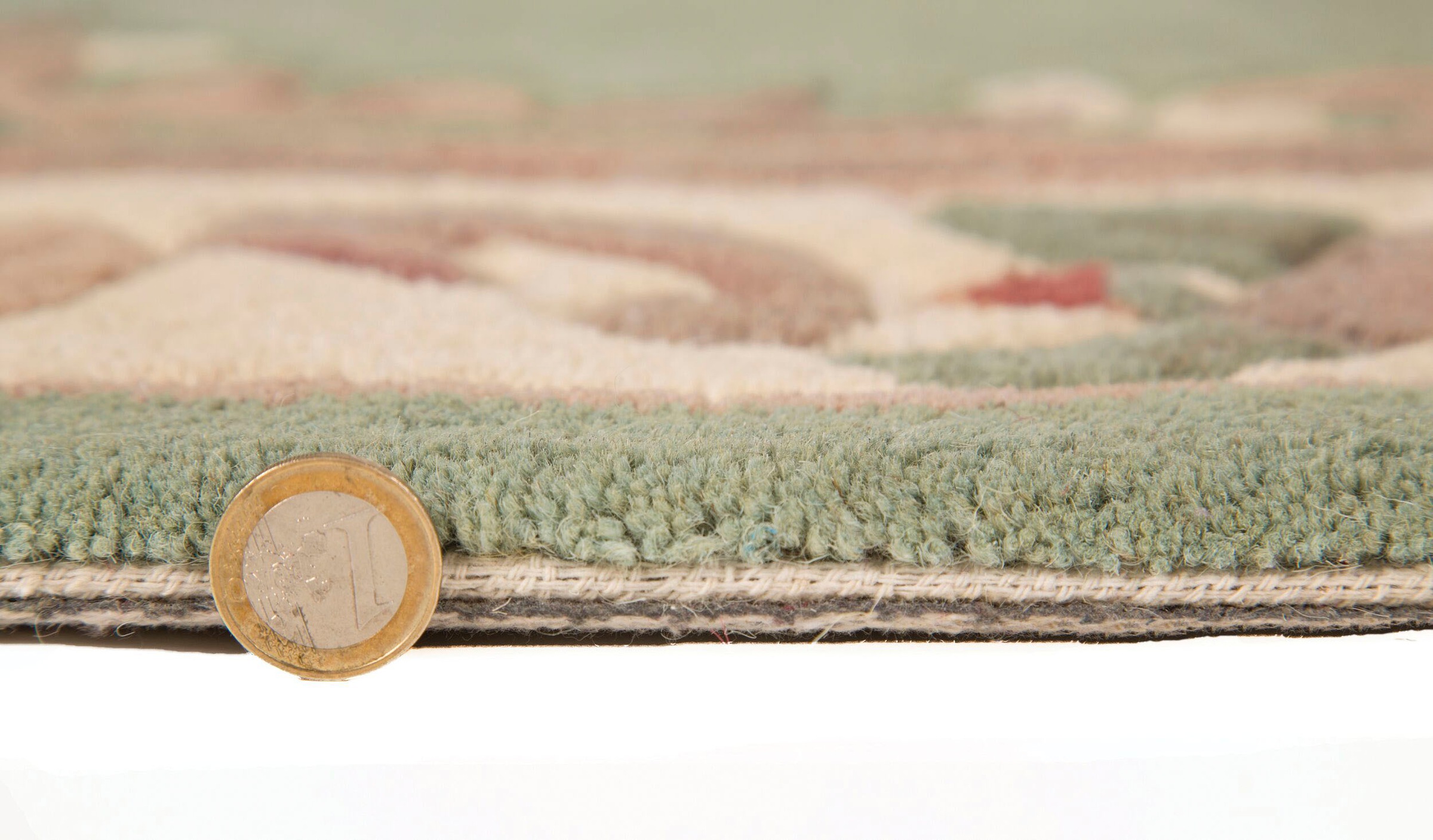 FLAIR RUGS Wollteppich »Aubusson«, rechteckig, 10 mm Höhe