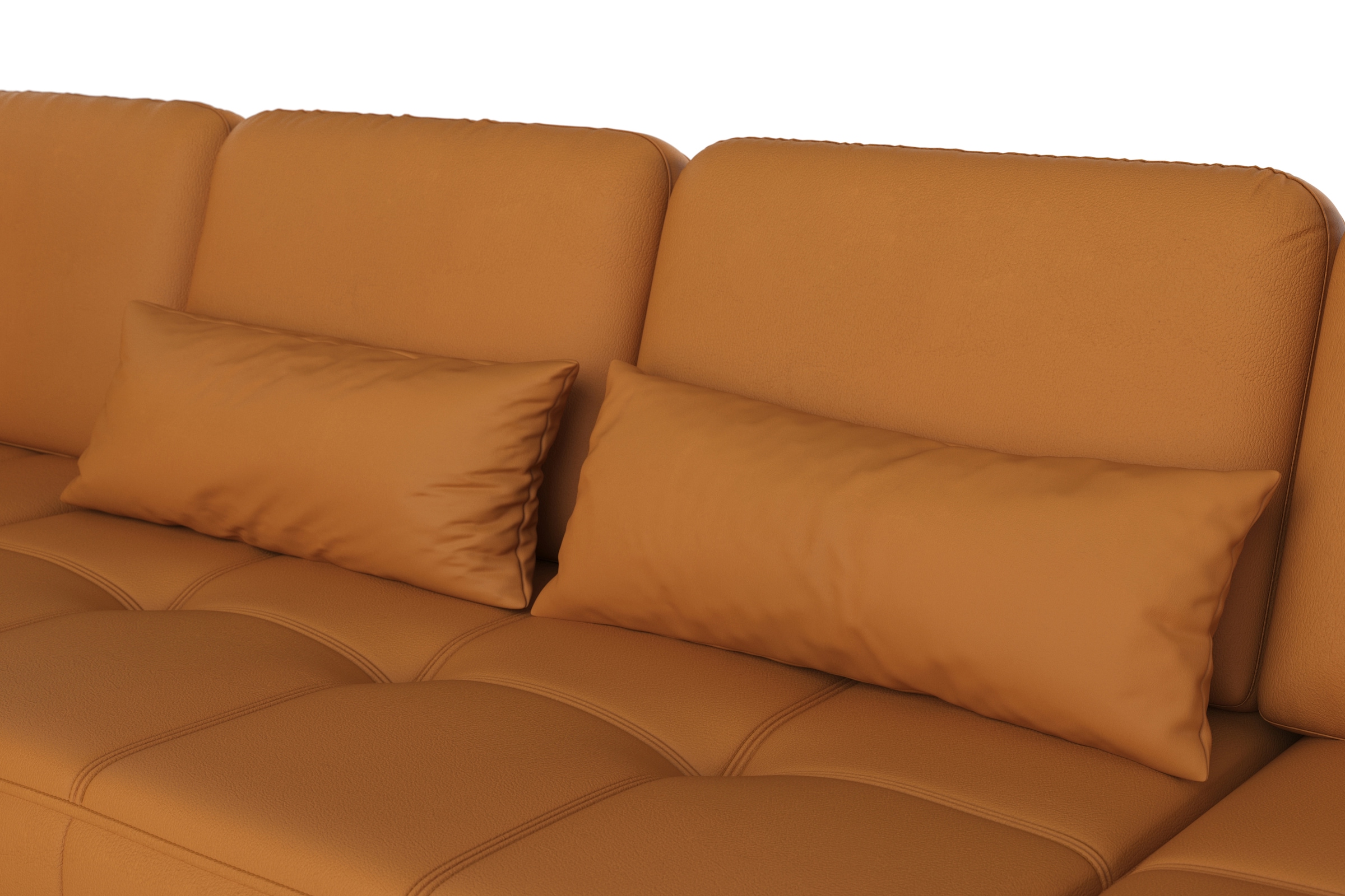 sit&more Wohnlandschaft »Bendigo U-Form«, inklusive Sitztiefenverstellung, Bodenfreiheit 15 cm, in 2 Fußfarben