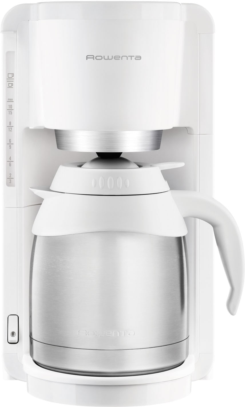 Rowenta Filterkaffeemaschine »CT3818 Adagio Milano«, 1,25 l Kaffeekanne, 1x4, Edelstahl- Thermokanne, 10-15 Tassen, 1,25 L, Automatische Abschaltung
