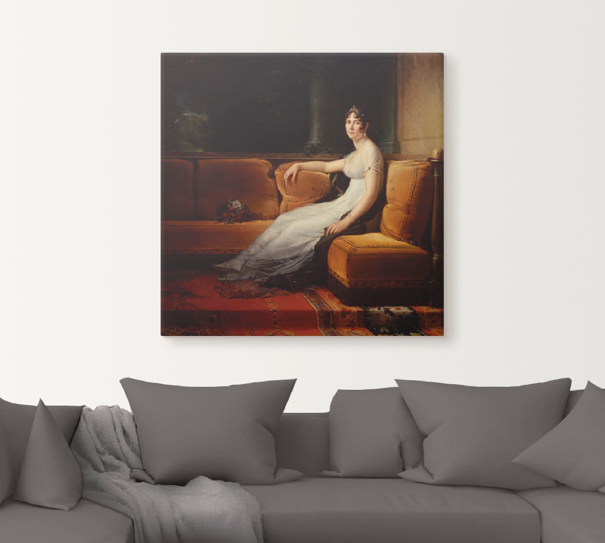 Artland Wandbild »Josephine, Gemahlin Napoleon Bonapartes«, Frau, (1 St.), als Alubild, Leinwandbild, Wandaufkleber oder Poster in versch. Größen