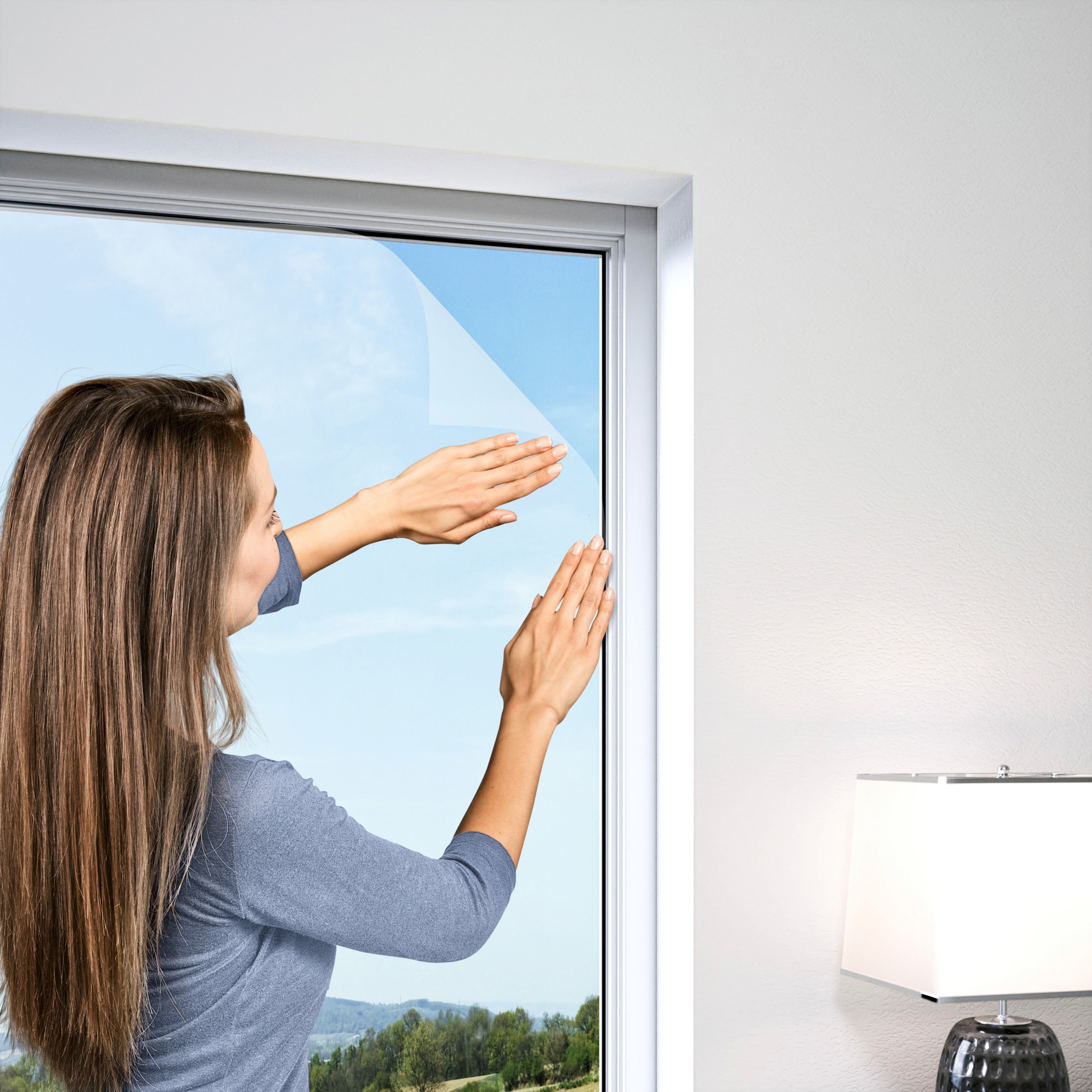 Windhager Moskitonetz »Standard für Fenster«, Insektenschutzgitter, BxH: 100x130 cm