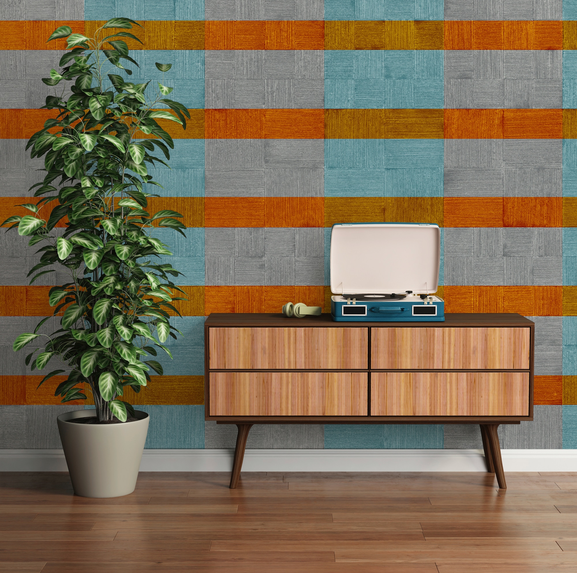 Architects Paper Fototapete »Atelier 47 Plaster Art 3«, Holz, Vlies, Wand, Schräge, Decke
