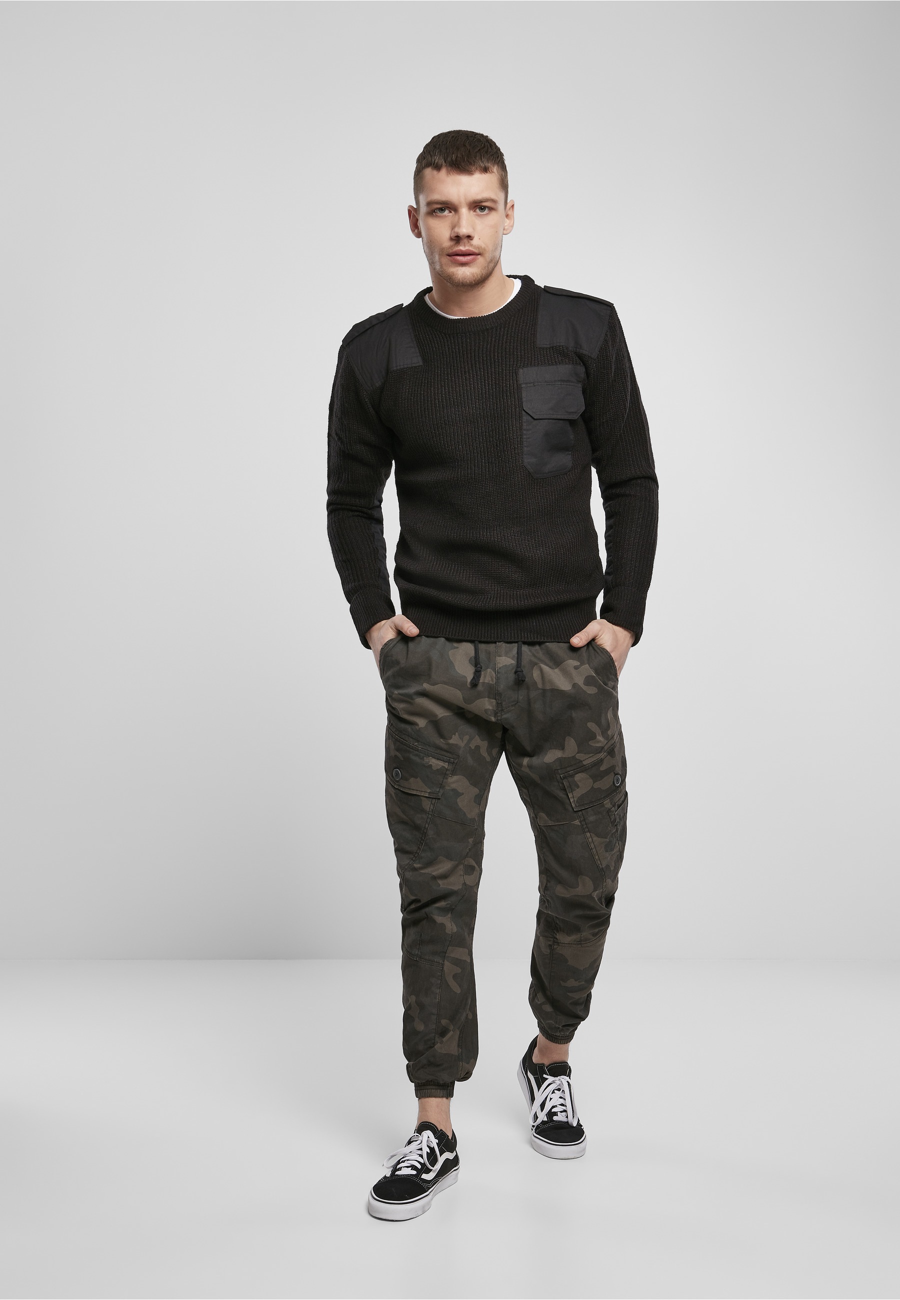 Brandit Rundhalspullover »Brandit Herren Military Sweater« 1 Stk.