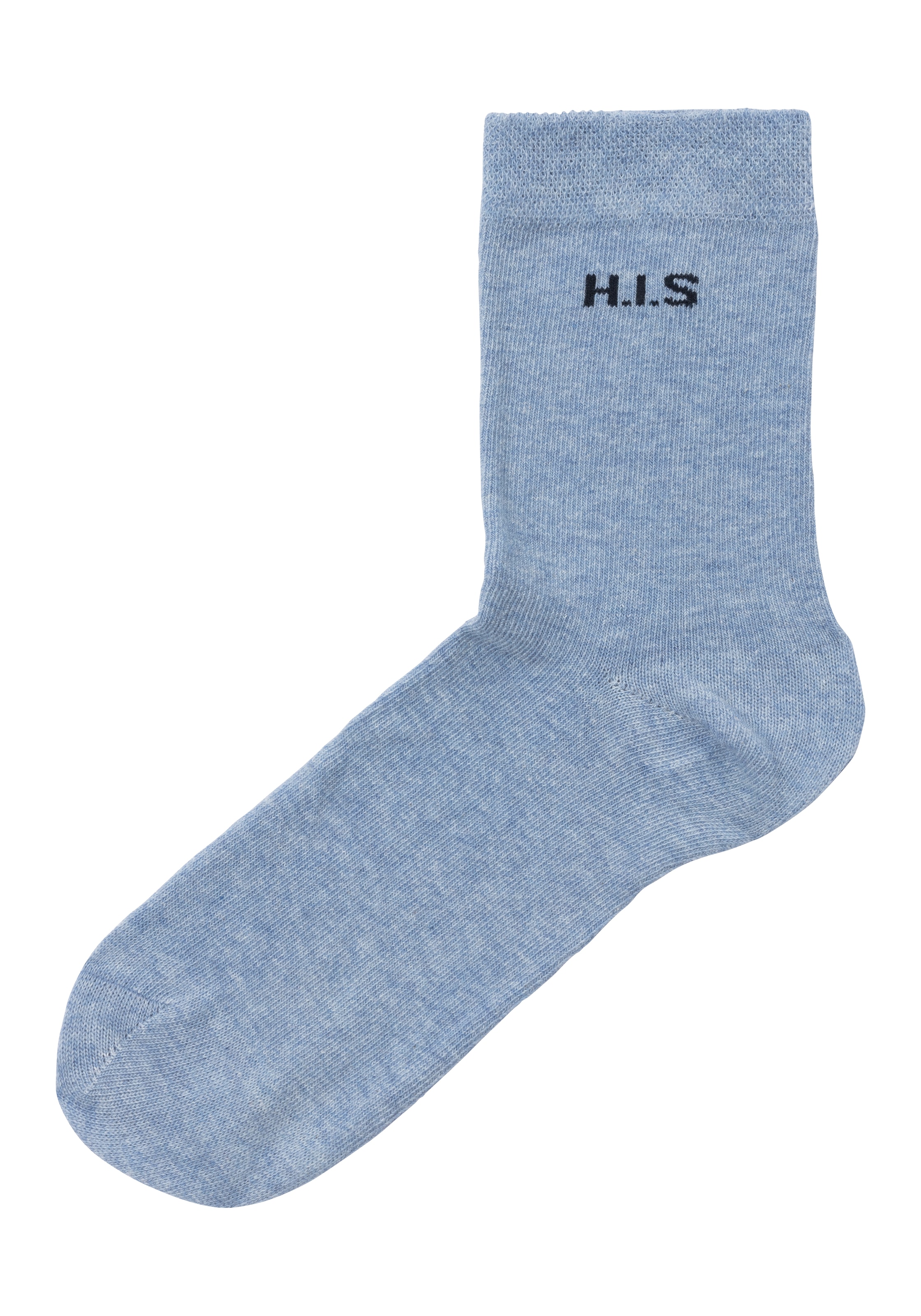 H.I.S Socken, (Packung, 4 Paar), ohne einschneidendes Bündchen