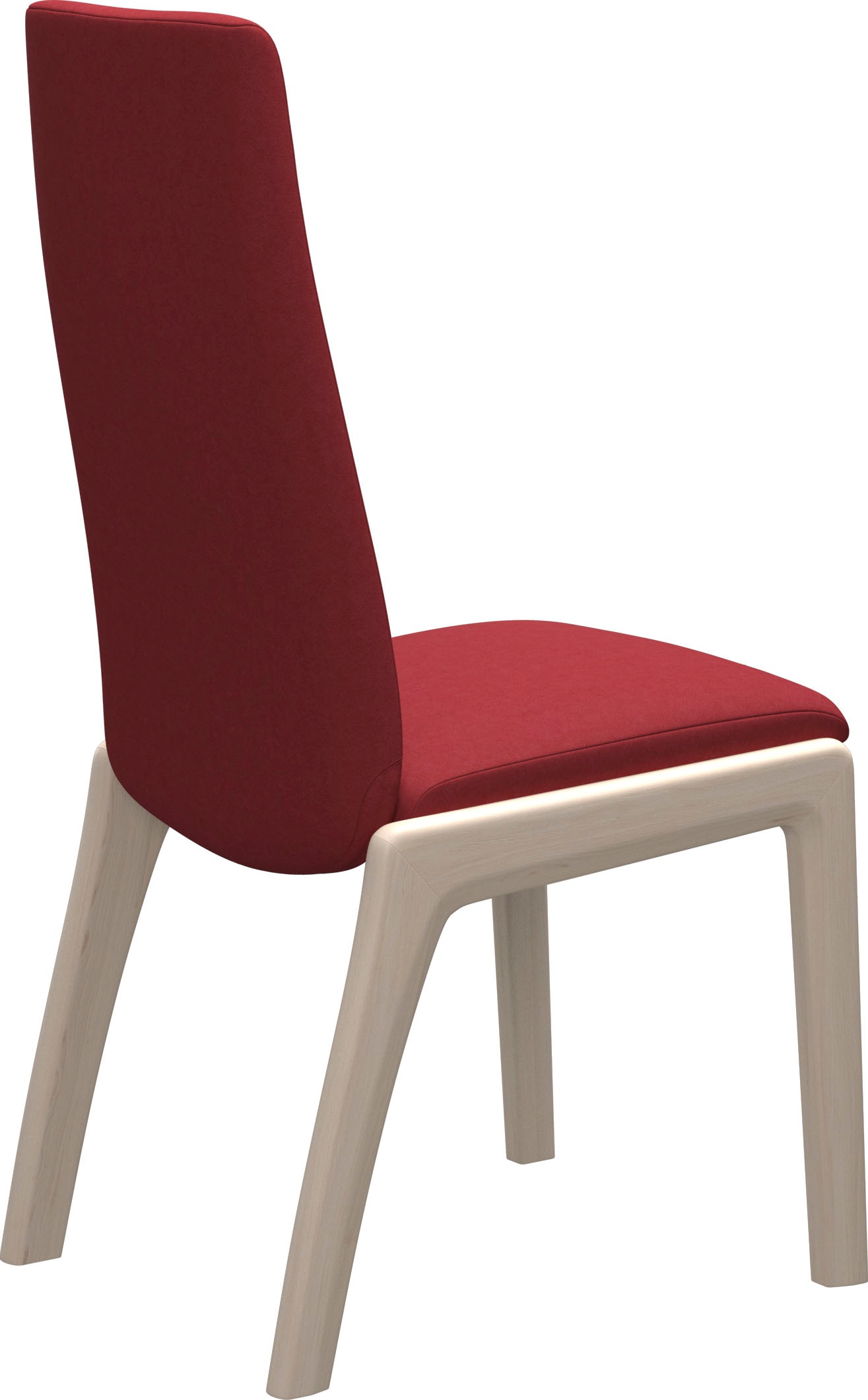 Stressless® Polsterstuhl »Laurel«, Microfaser DINAMICA, High Back, Größe M, mit abgerundeten Beinen in Eiche gekalkt